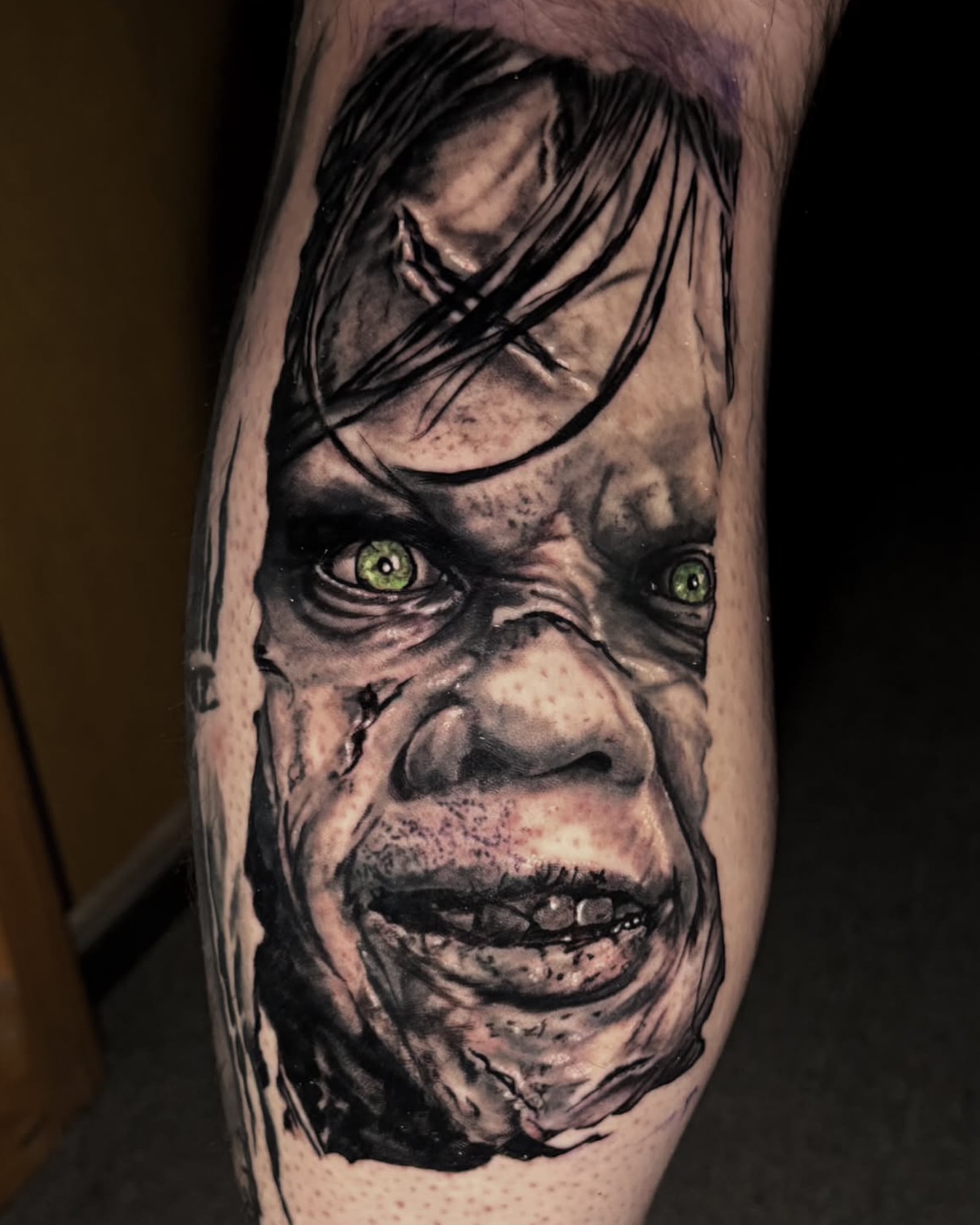 Tattoo by @kontakt90 — realism, dark_realism