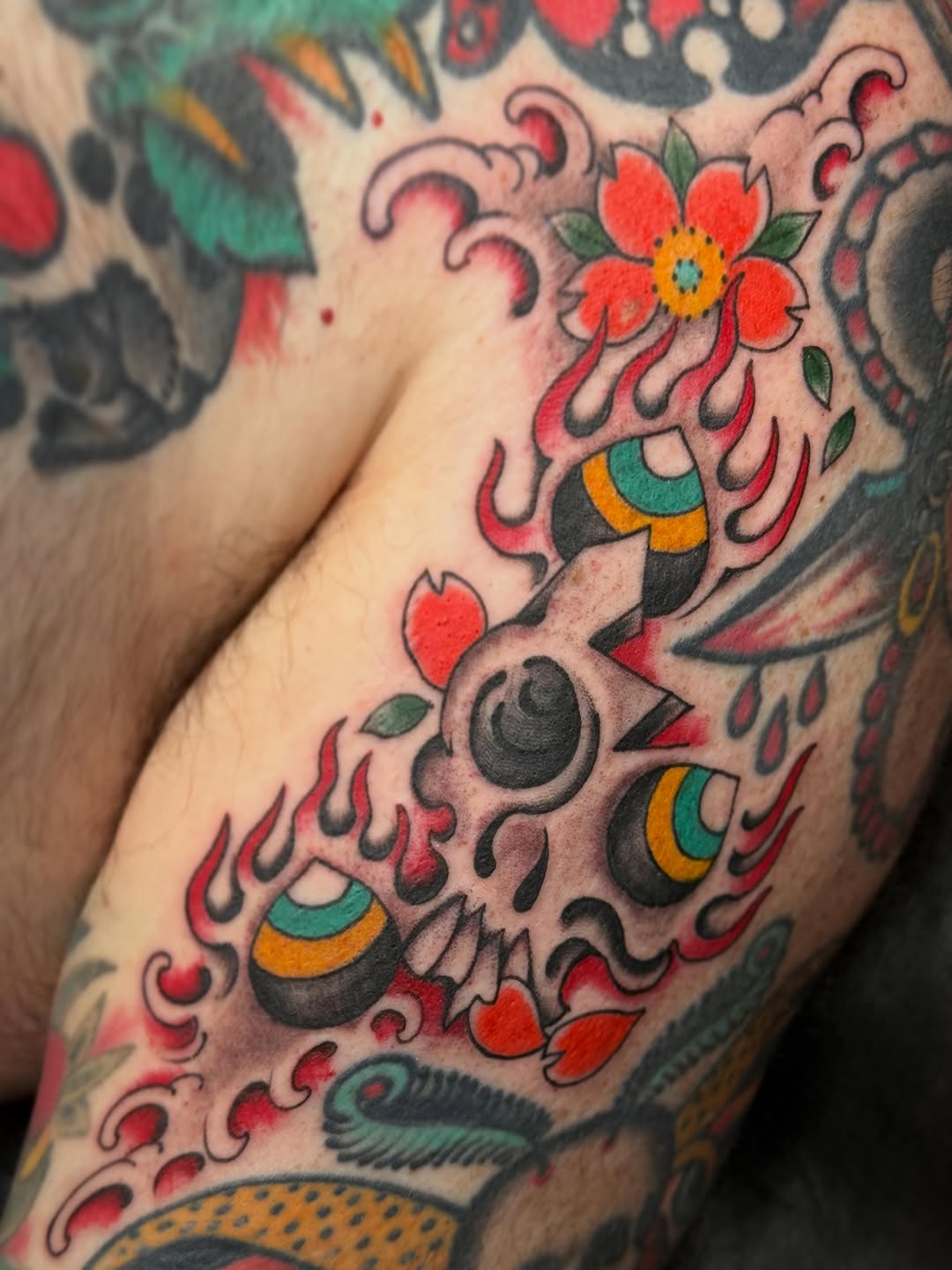 Tattoo by @candikinyobi — american_traditional