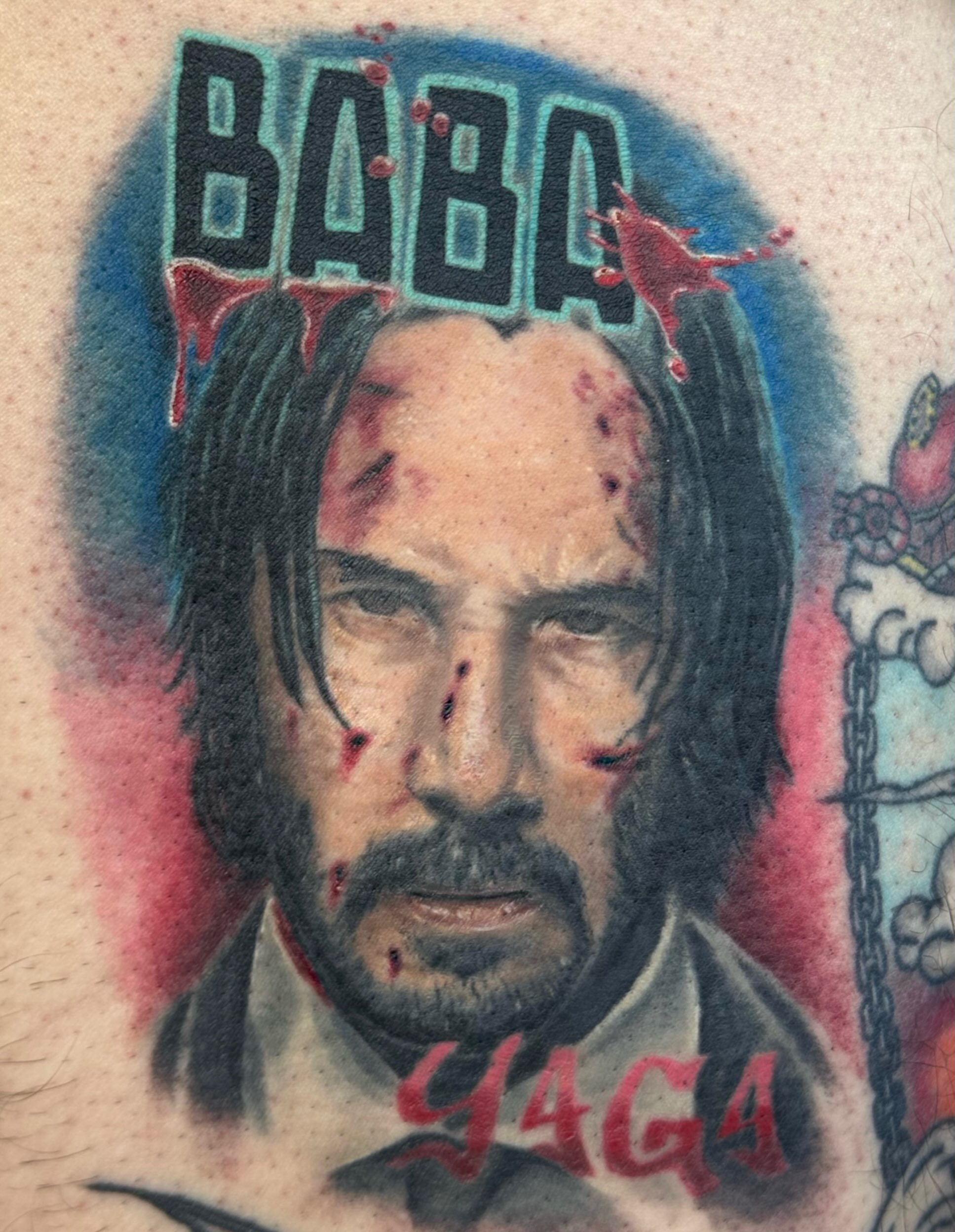 Tattoo by @carissaetattoos — realism, dark_realism