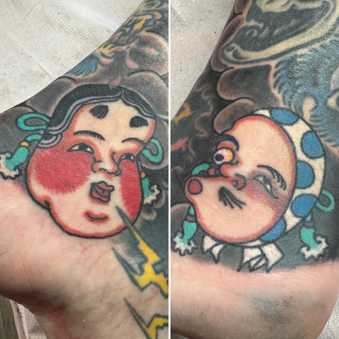 Tattoo by @joshftwtattoo — american_traditional, dotwork