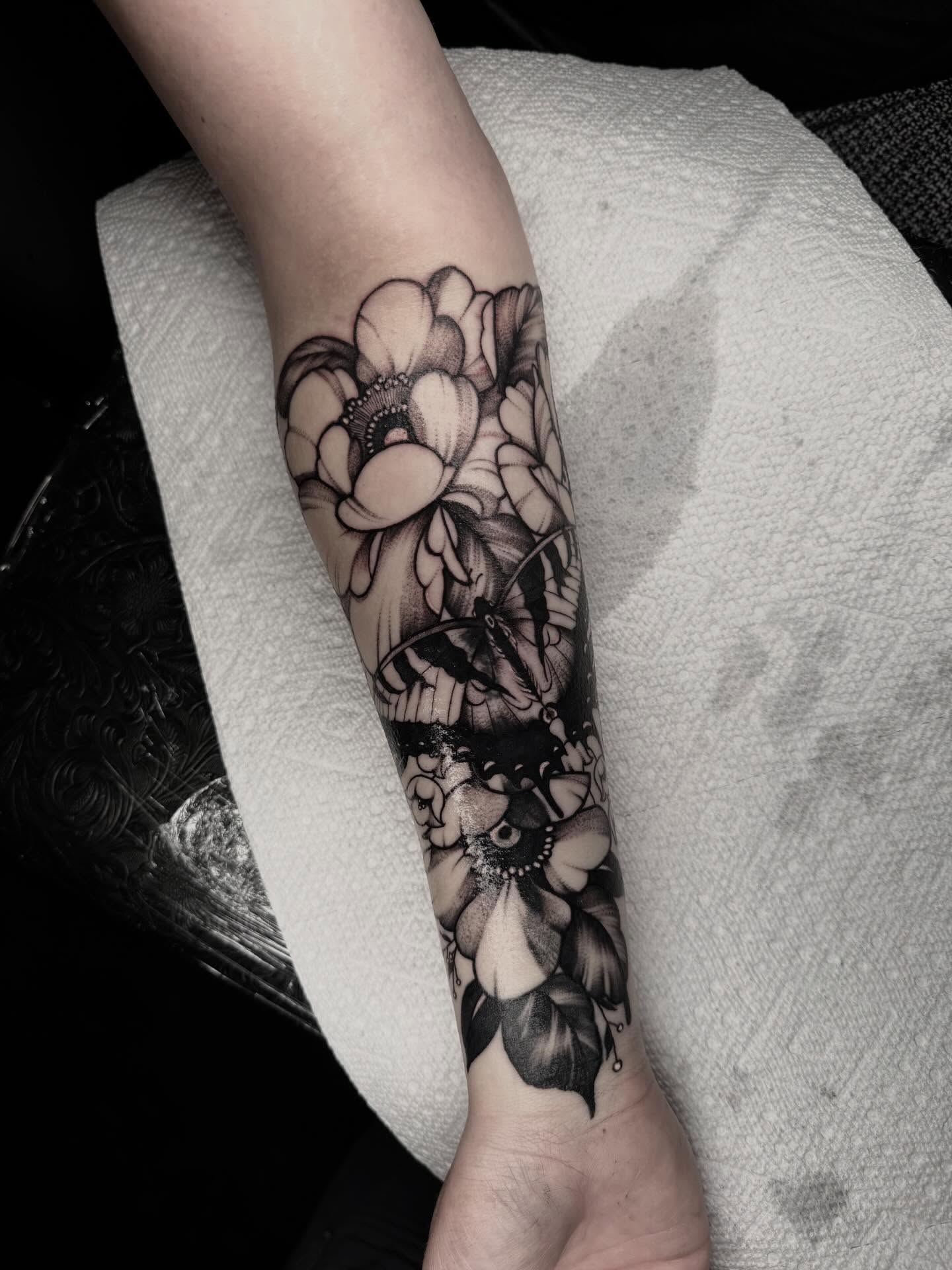 Tattoo by @whip_spurstattoo — black_and_grey