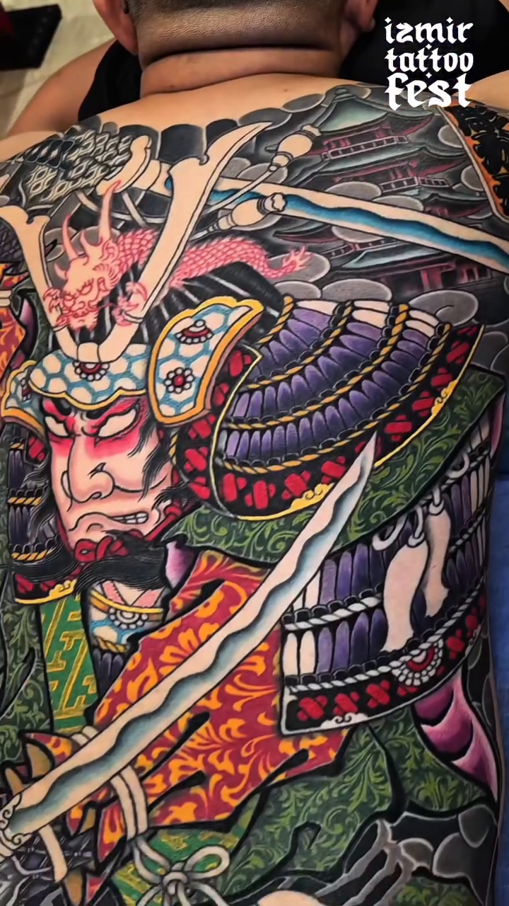 Tattoo by @horikaka — japanese_irezumi, black_and_grey