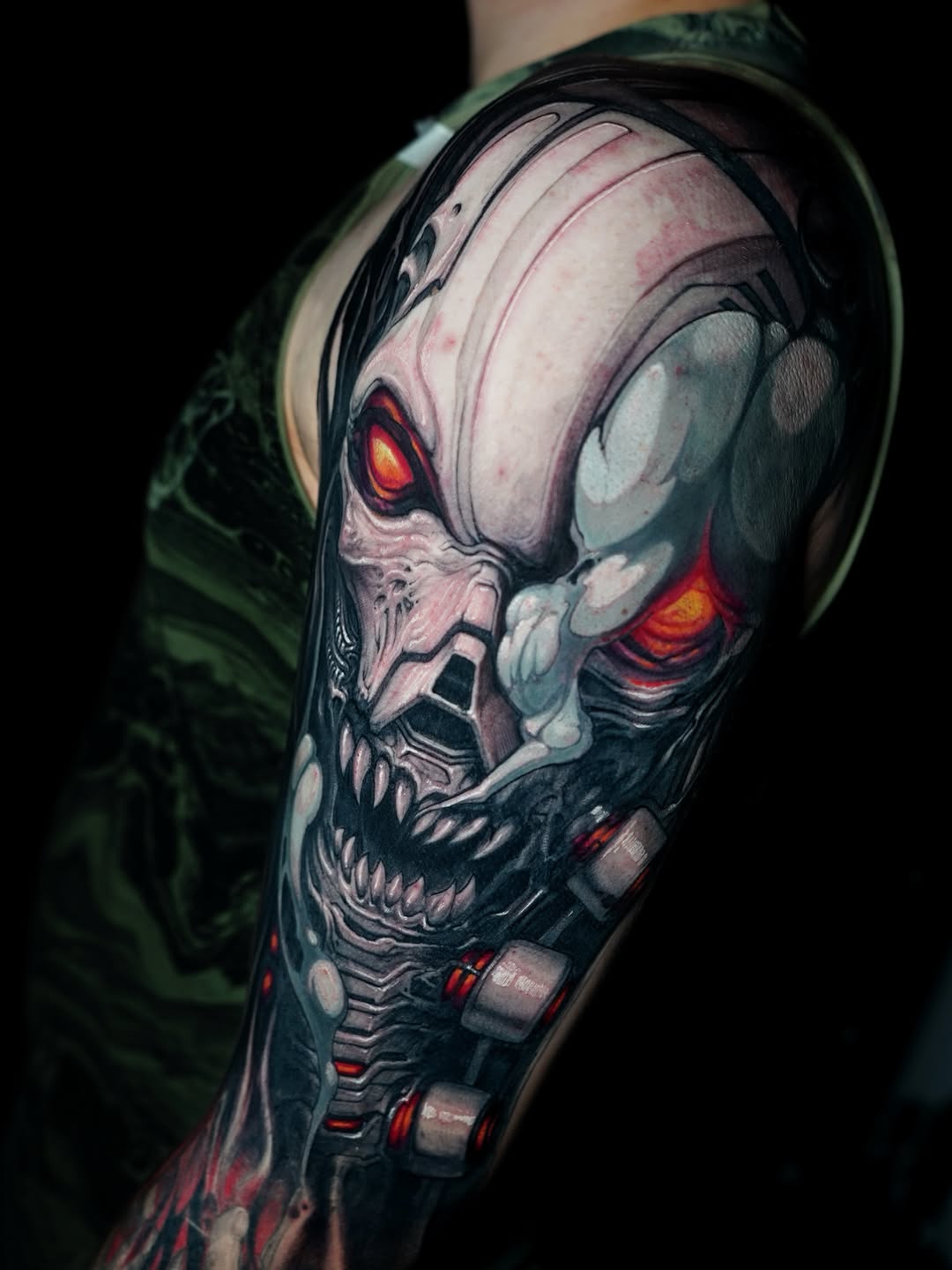 Tattoo by @roman_hide — realism, dark_realism