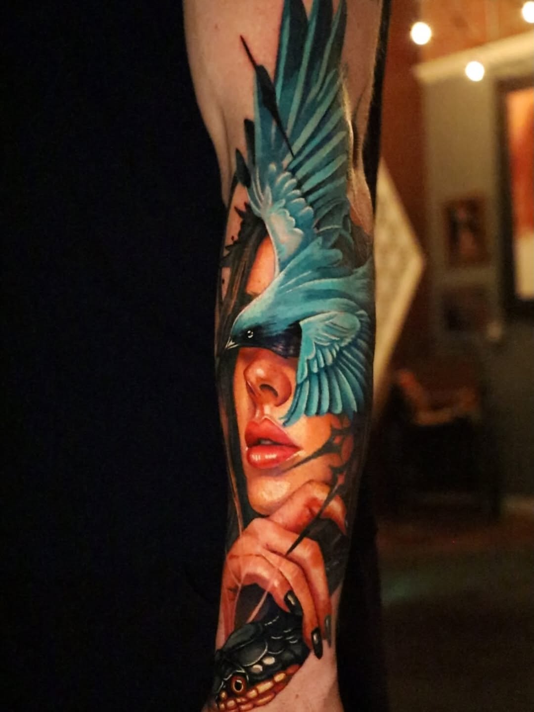 Tattoo by @palacios_ink — realism, dark_realism