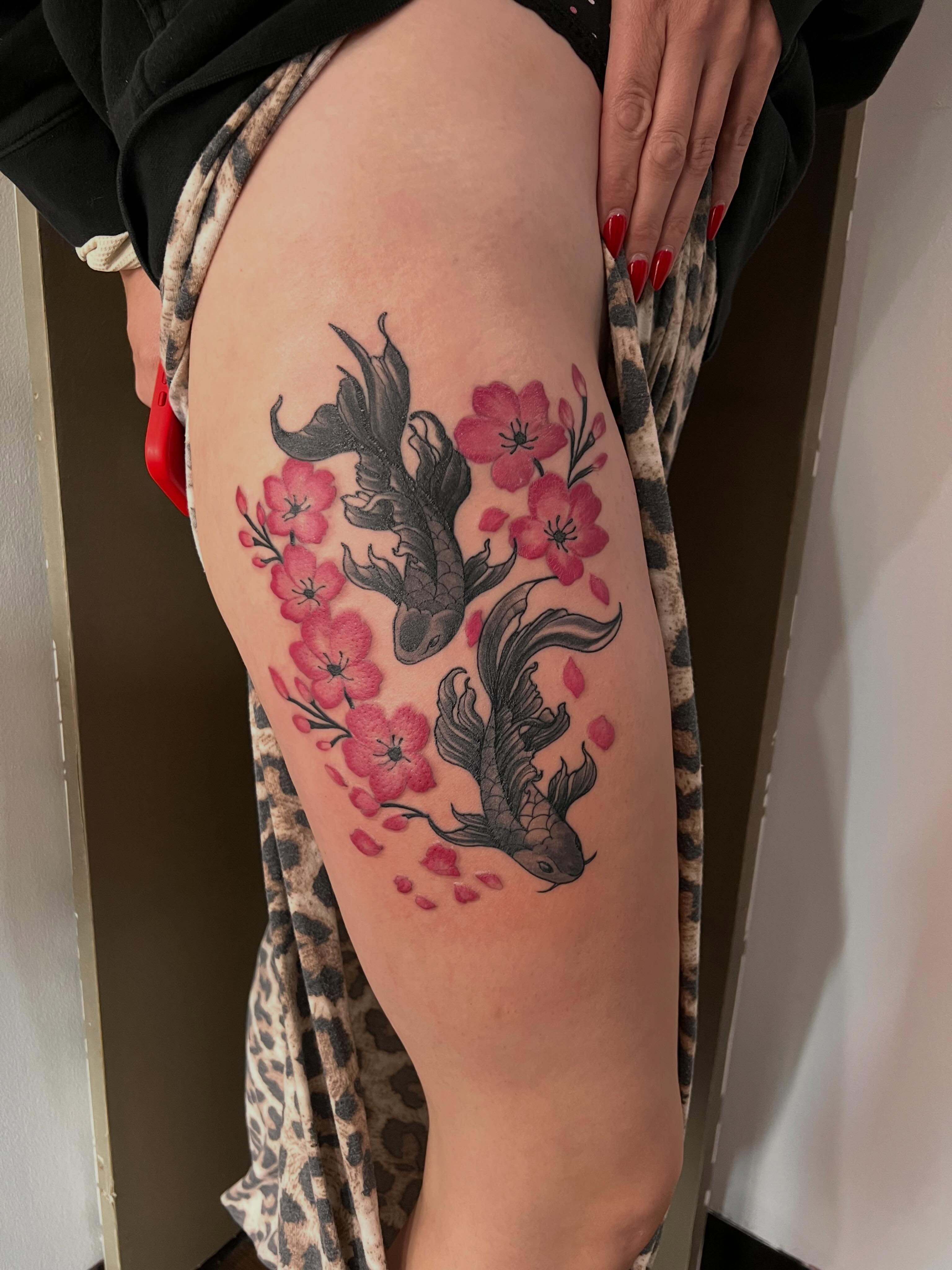 Tattoo by @natasha.p.tattoos — black_and_grey