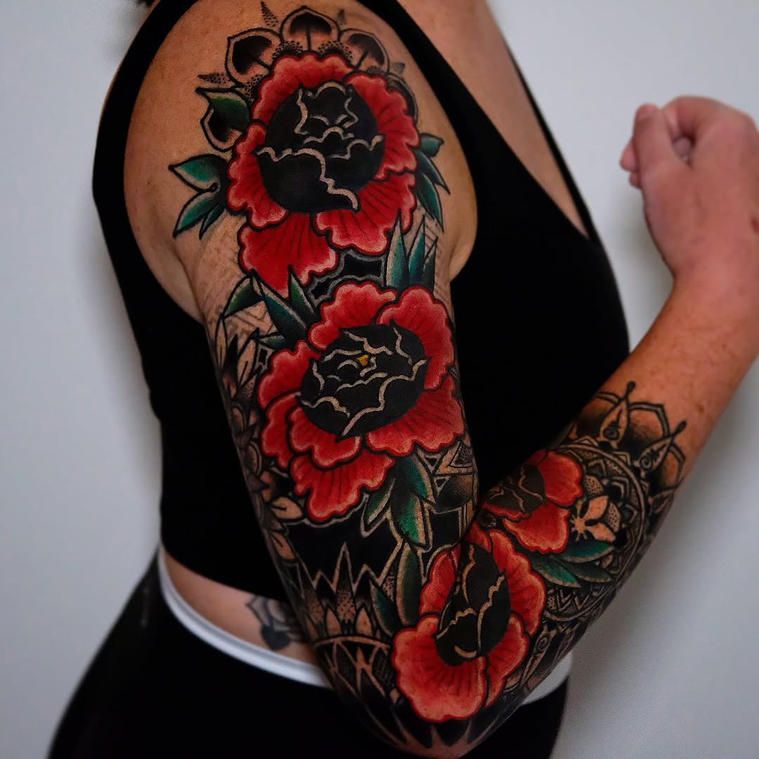 Tattoo by @donboostattoos — neo_traditional, blackwork