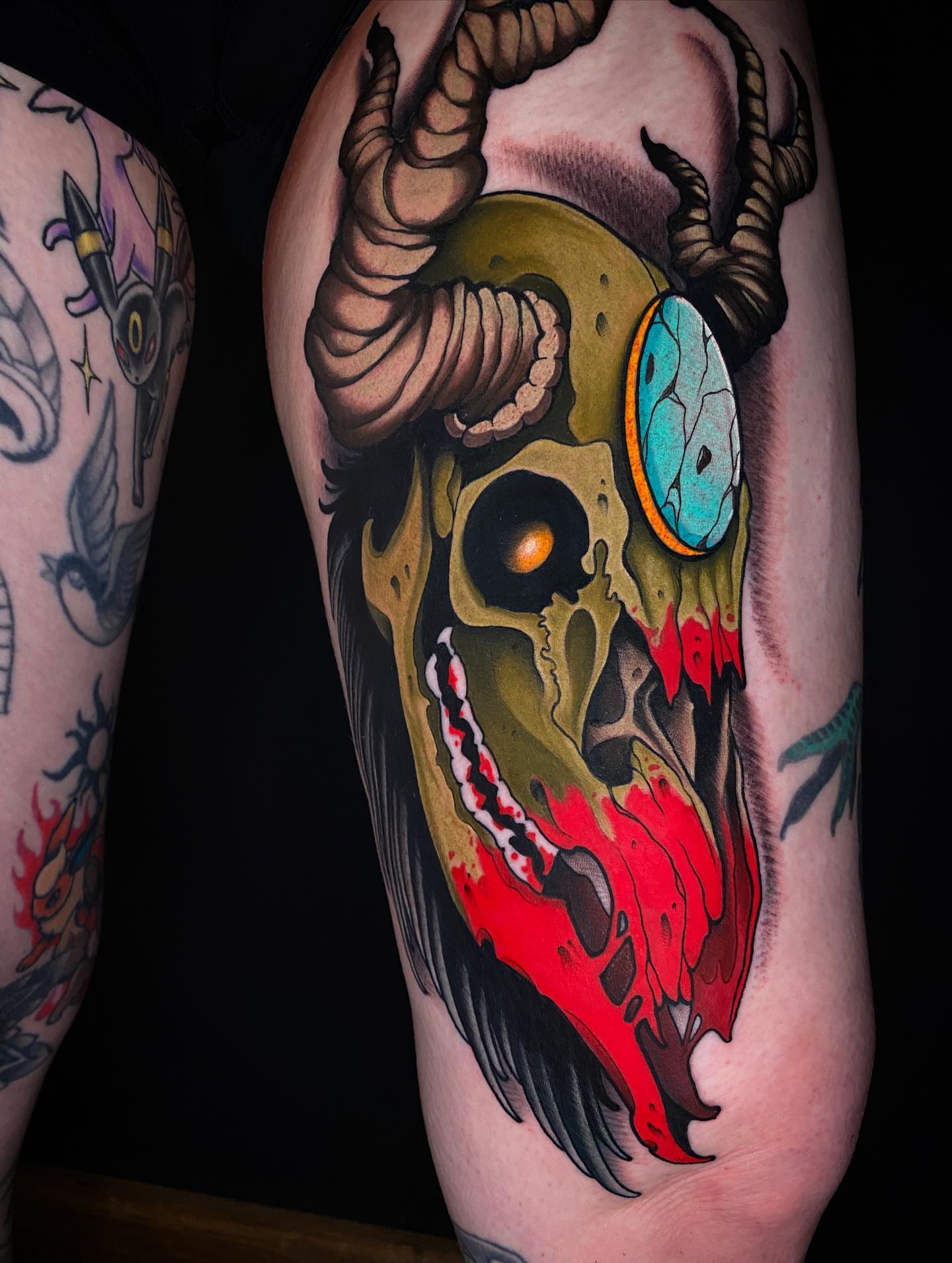 Tattoo by @devincoley — american_traditional