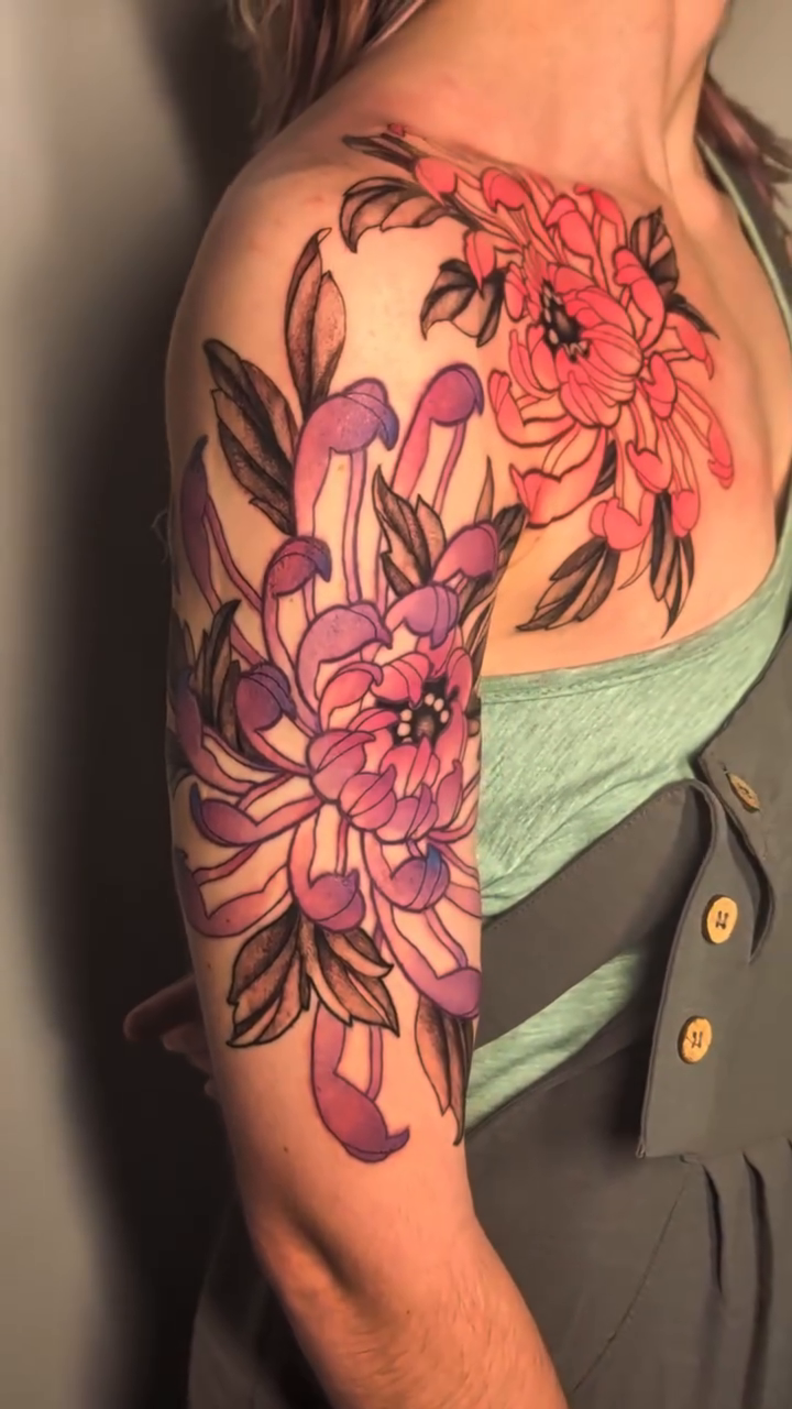 Tattoo by @kylieroyart — japanese_irezumi, neo_traditional
