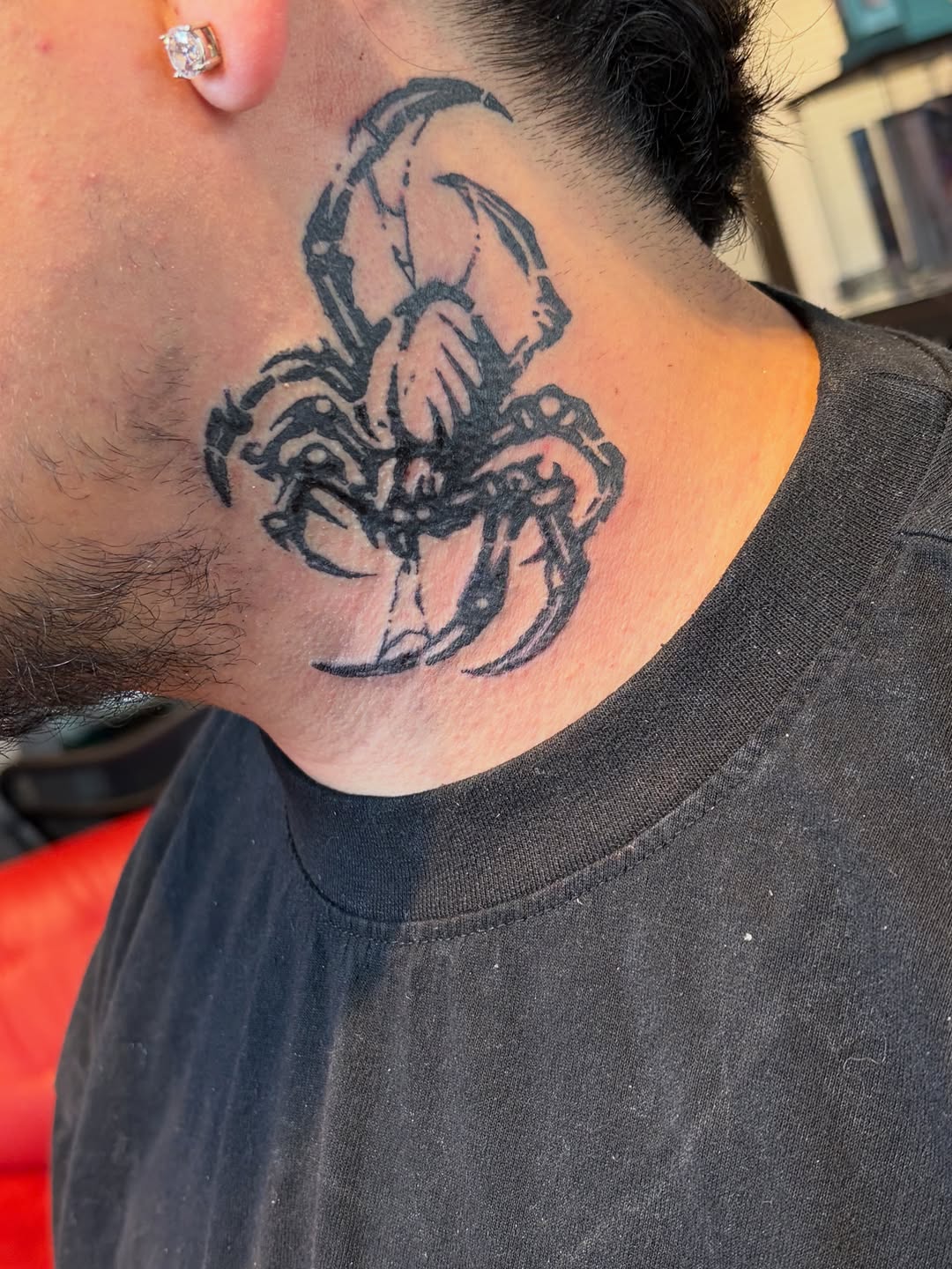 Tattoo by @calencopelandtattoo — blackwork