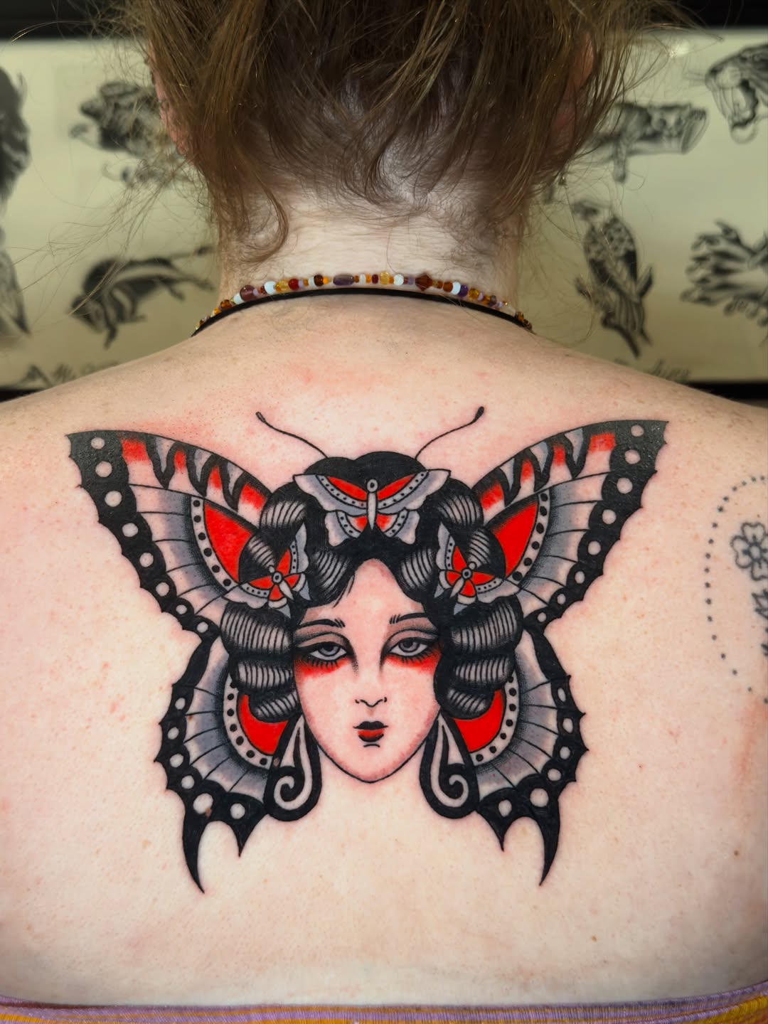 Tattoo by @alliebarringertattoo — american_traditional, neo_traditional