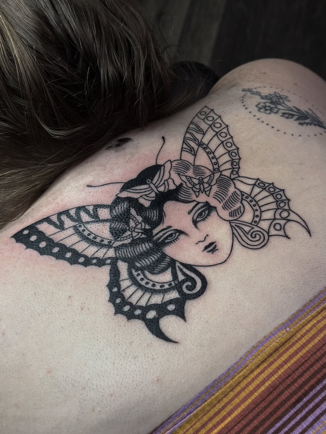 Tattoo by @alliebarringertattoo — neo_traditional, black_and_grey