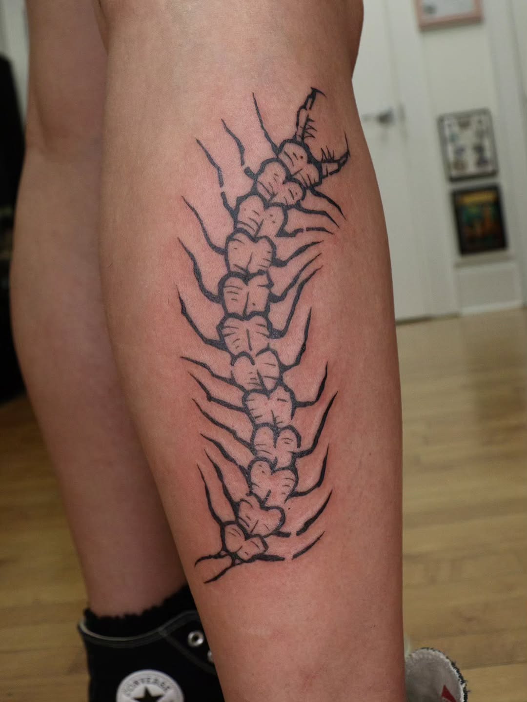 Tattoo by @lipchaktattoo — blackwork