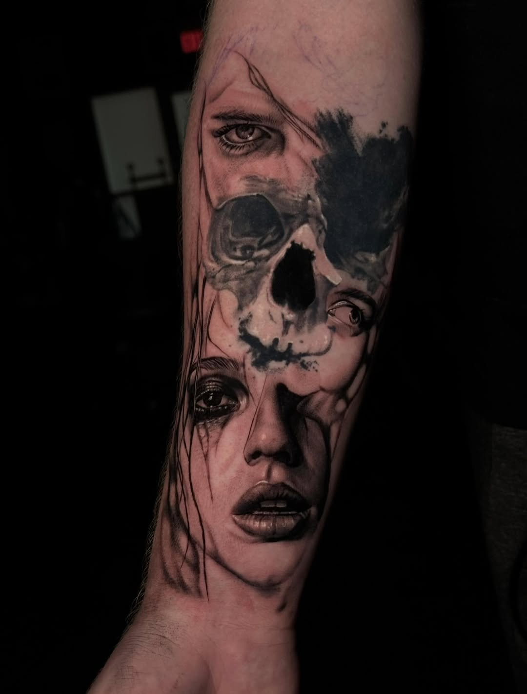 Tattoo by @weaponized_onion — realism, dark_realism
