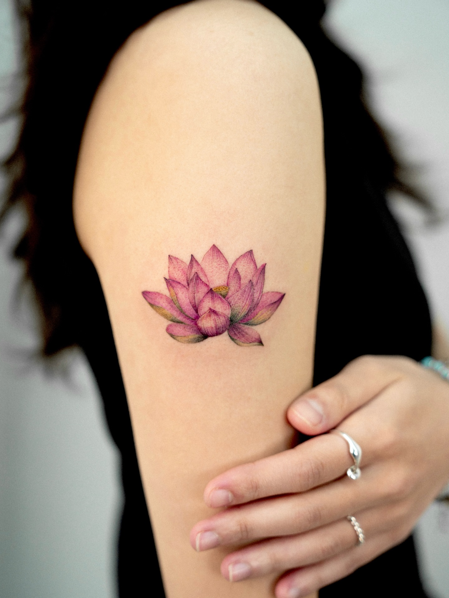 Tattoo by @tattooist_gaon — watercolor