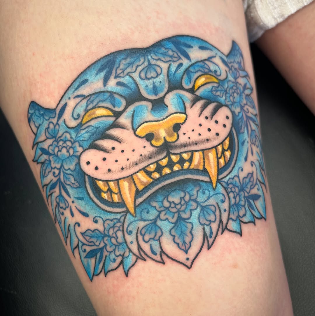 Tattoo by @audberry_tattoo — neo_traditional, blackwork