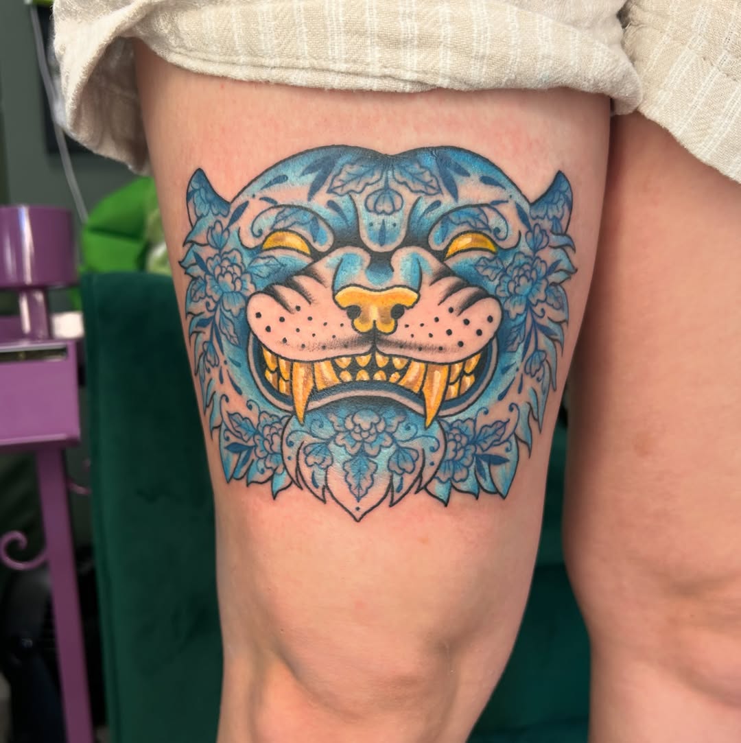 Tattoo by @audberry_tattoo — neo_traditional, blackwork