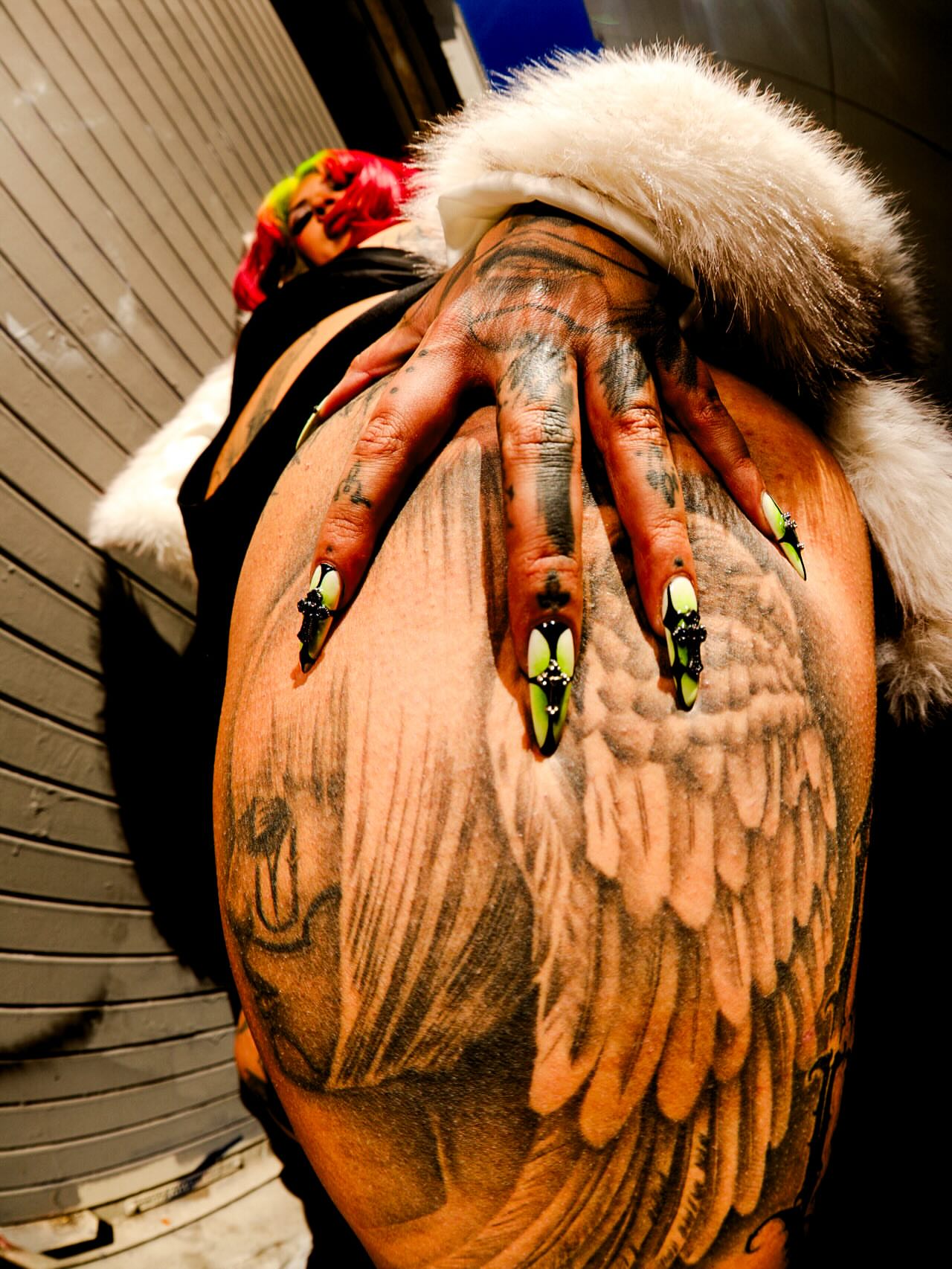 Tattoo by @dvminiquex โ black_and_grey