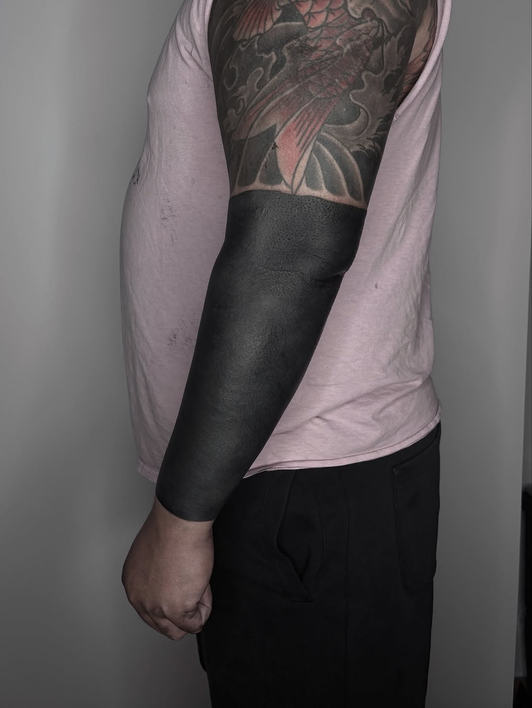 Tattoo by @ericharetattoo — blackwork, japanese_irezumi