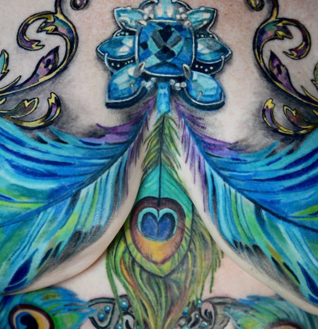 Tattoo by @rayvin_tattoos — realism, ornamental