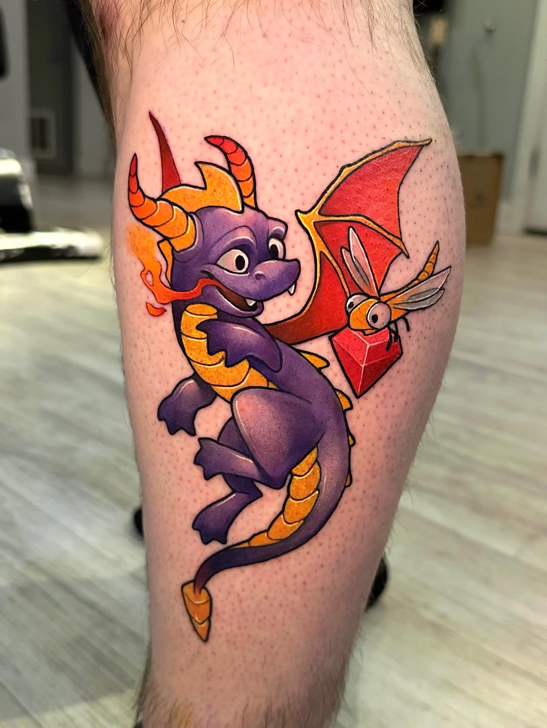 Tattoo by @mama.stiflera — new_school, anime