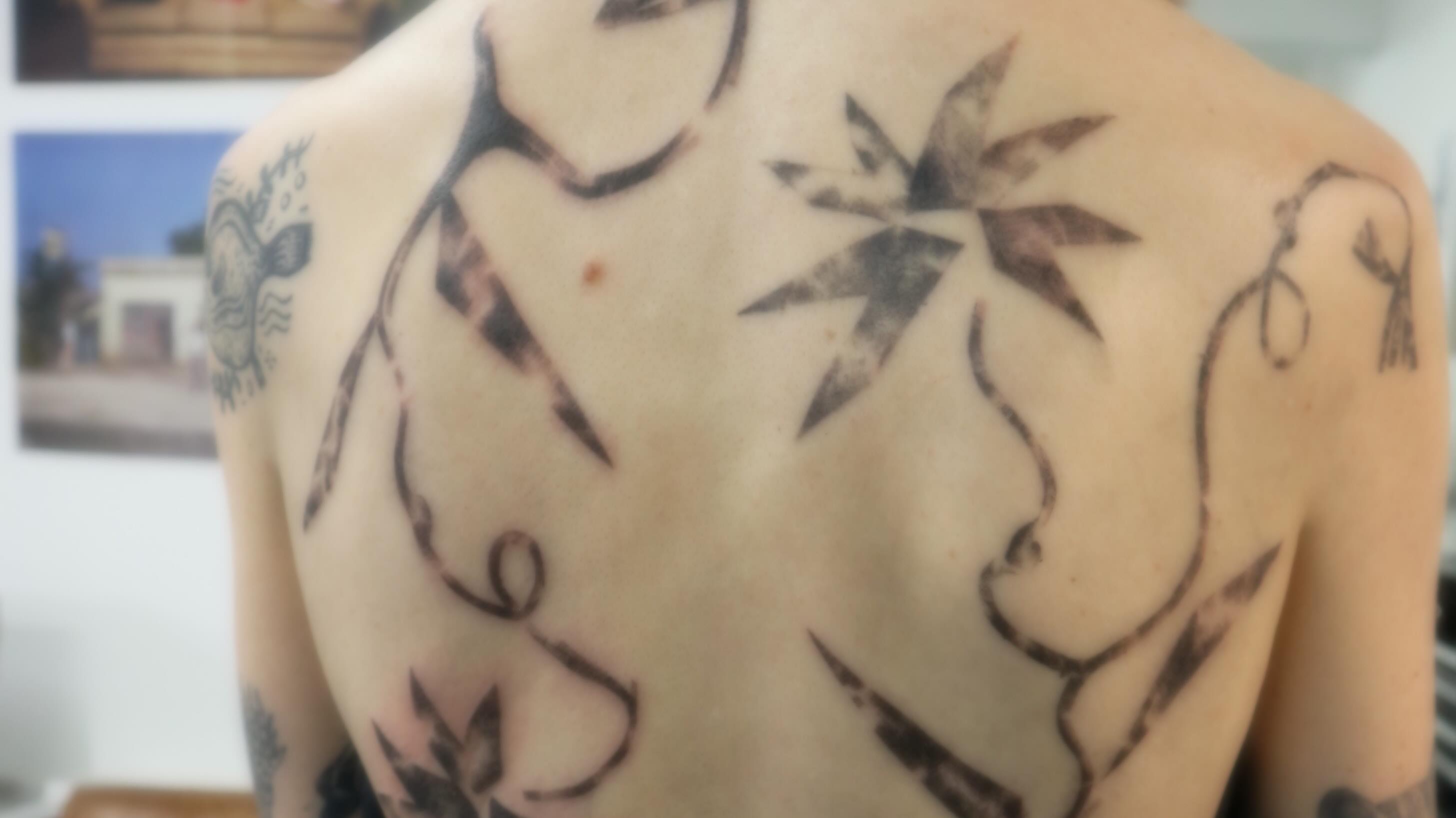 Tattoo by @_____smalt__ — black_and_grey