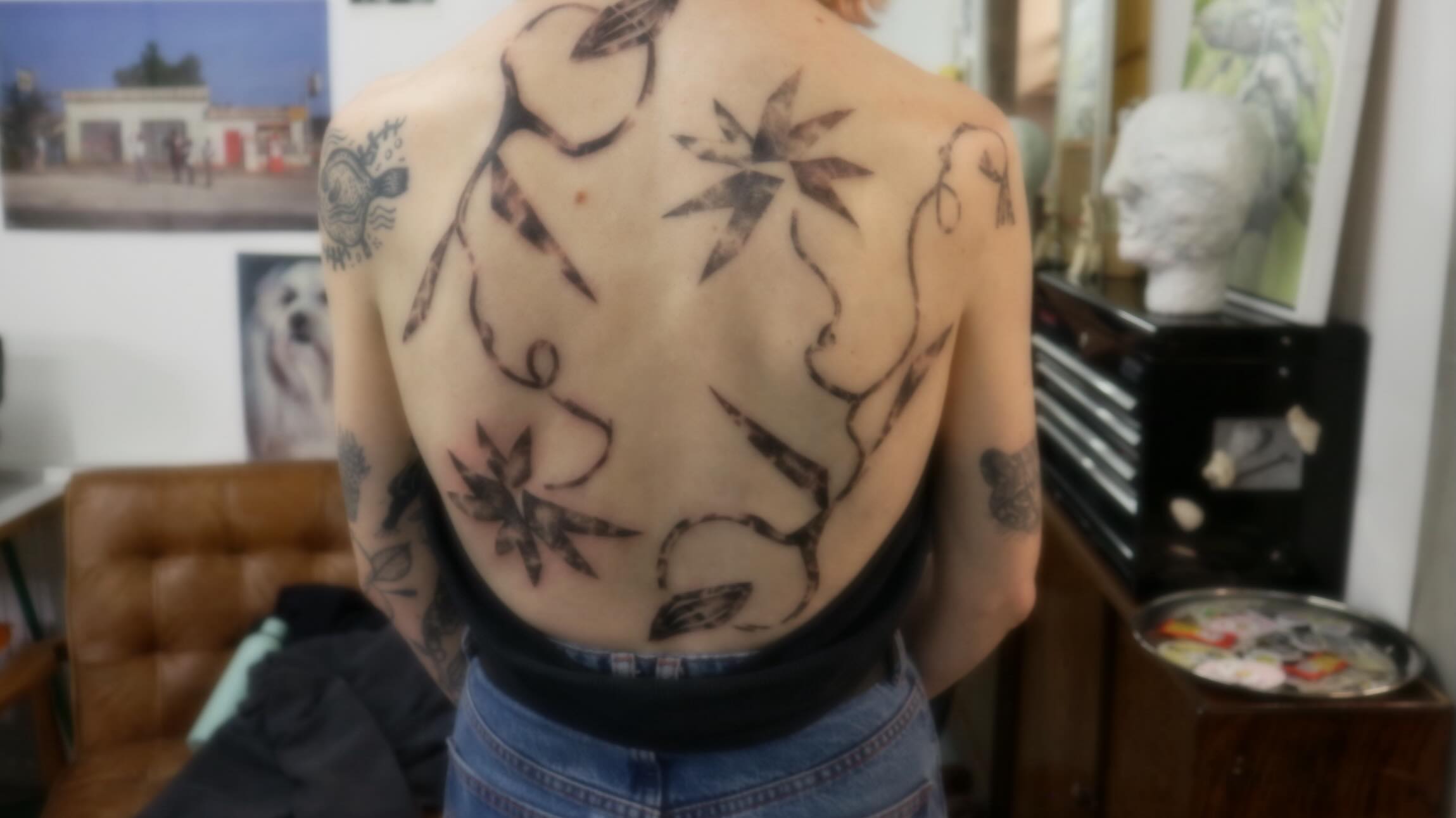 Tattoo by @_____smalt__ — black_and_grey
