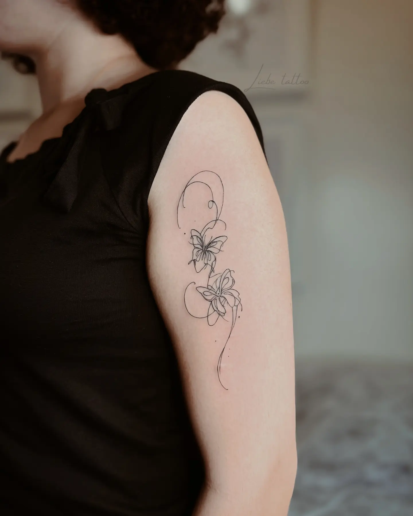 Tattoo by @liebe_tattoo — fine_line, minimalist