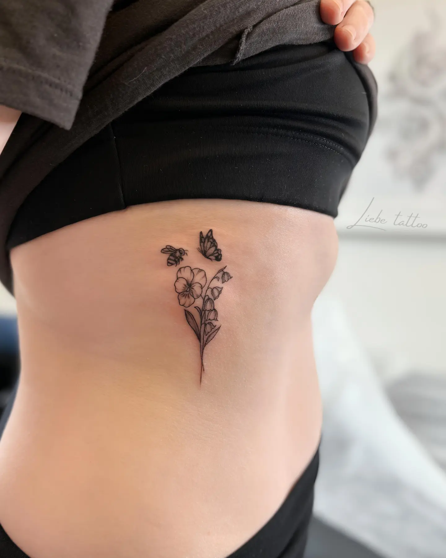 Tattoo by @liebe_tattoo — black_and_grey