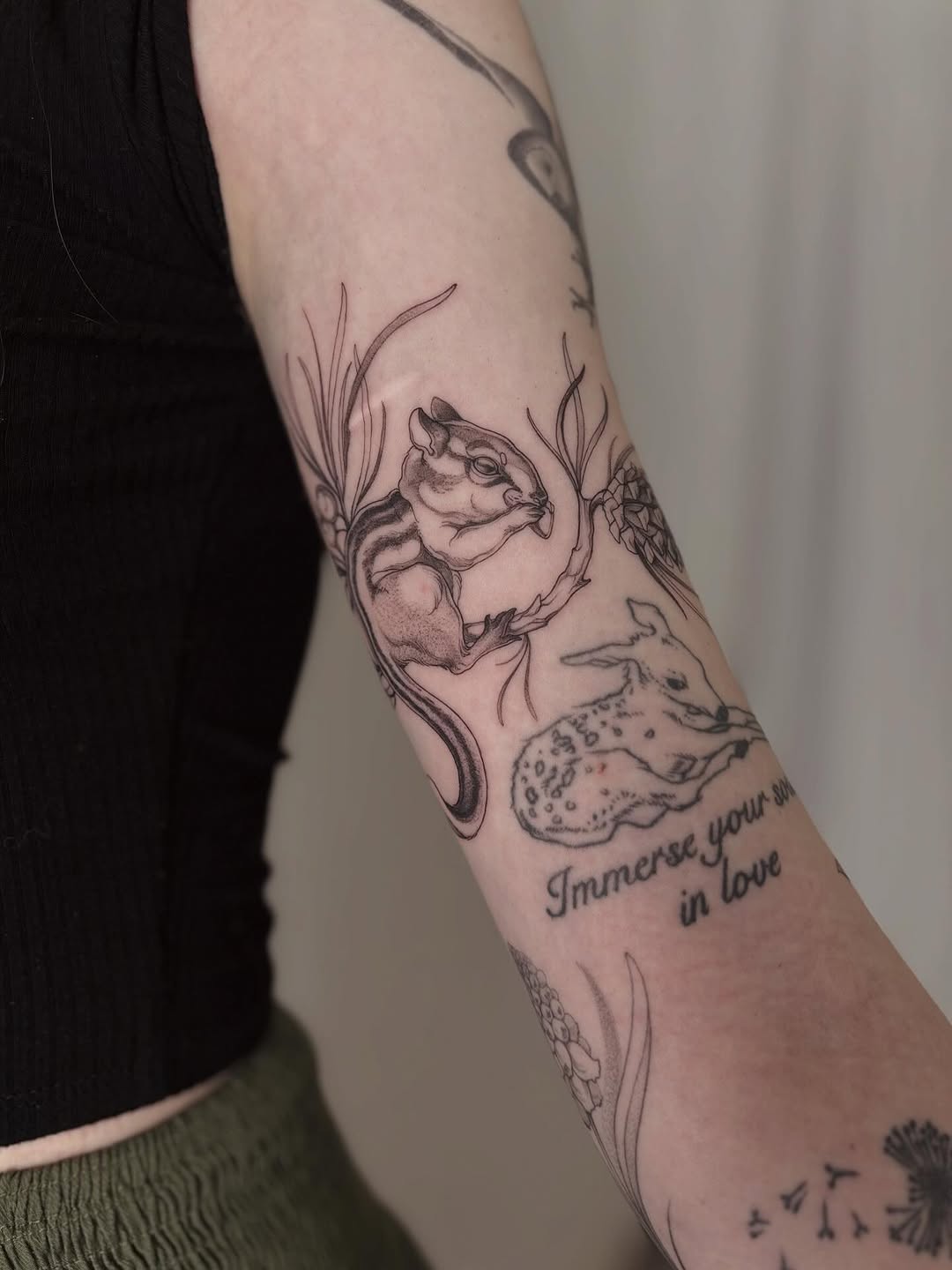 Tattoo by @vaprol — fine_line, illustrative