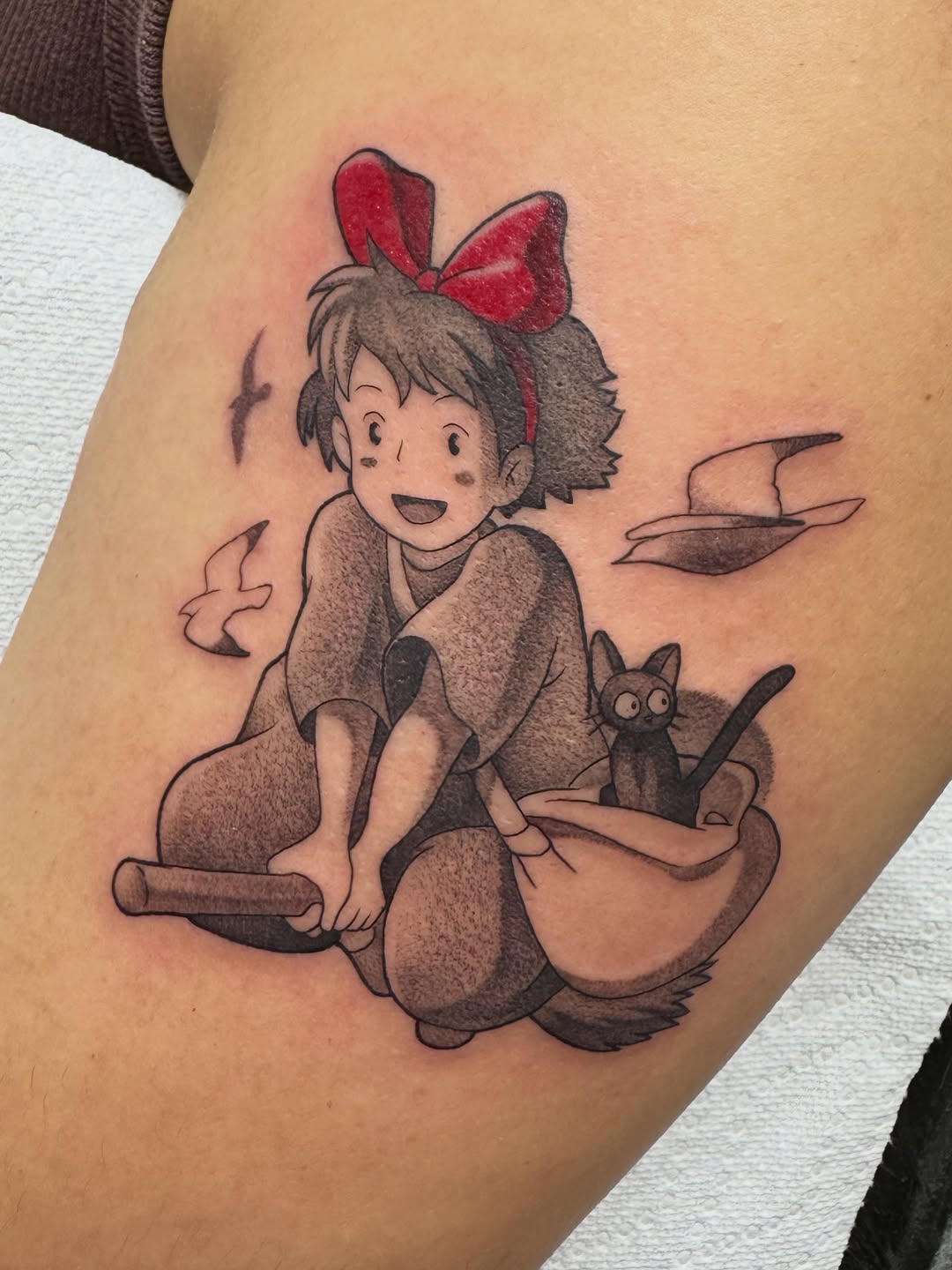 Tattoo by @bamboo_ink888 — anime