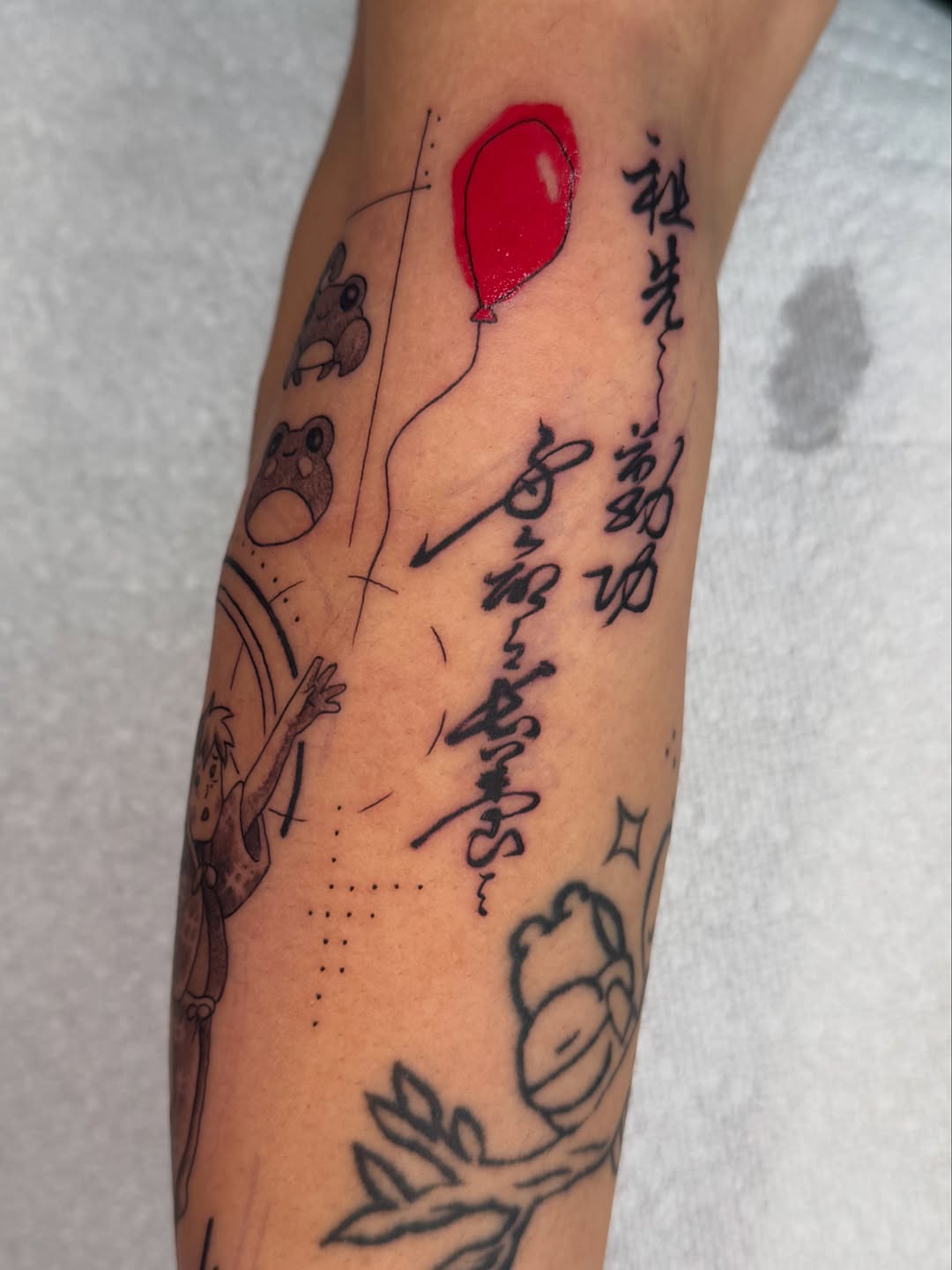 Tattoo by @bamboo_ink888 — lettering_script, fine_line