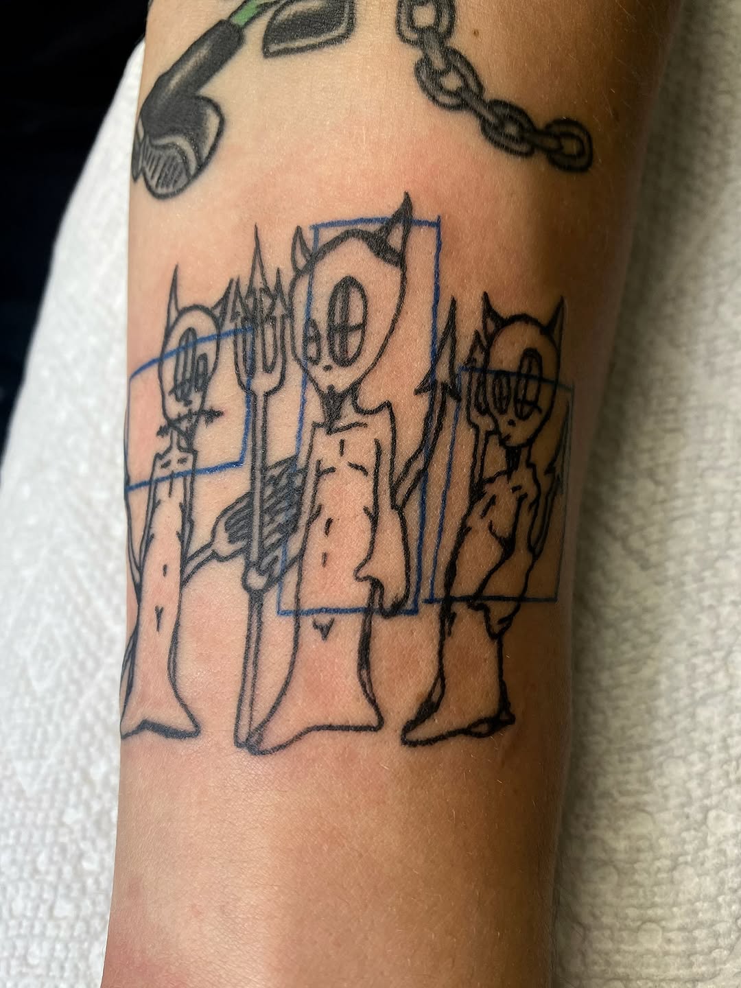 Tattoo by @menacemineure.tattoos — ignorant
