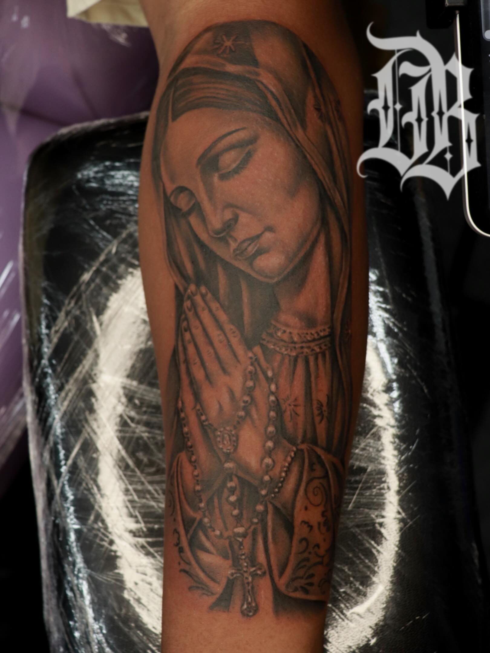 Tattoo by @dannyboy_tattz — realism, black_and_grey