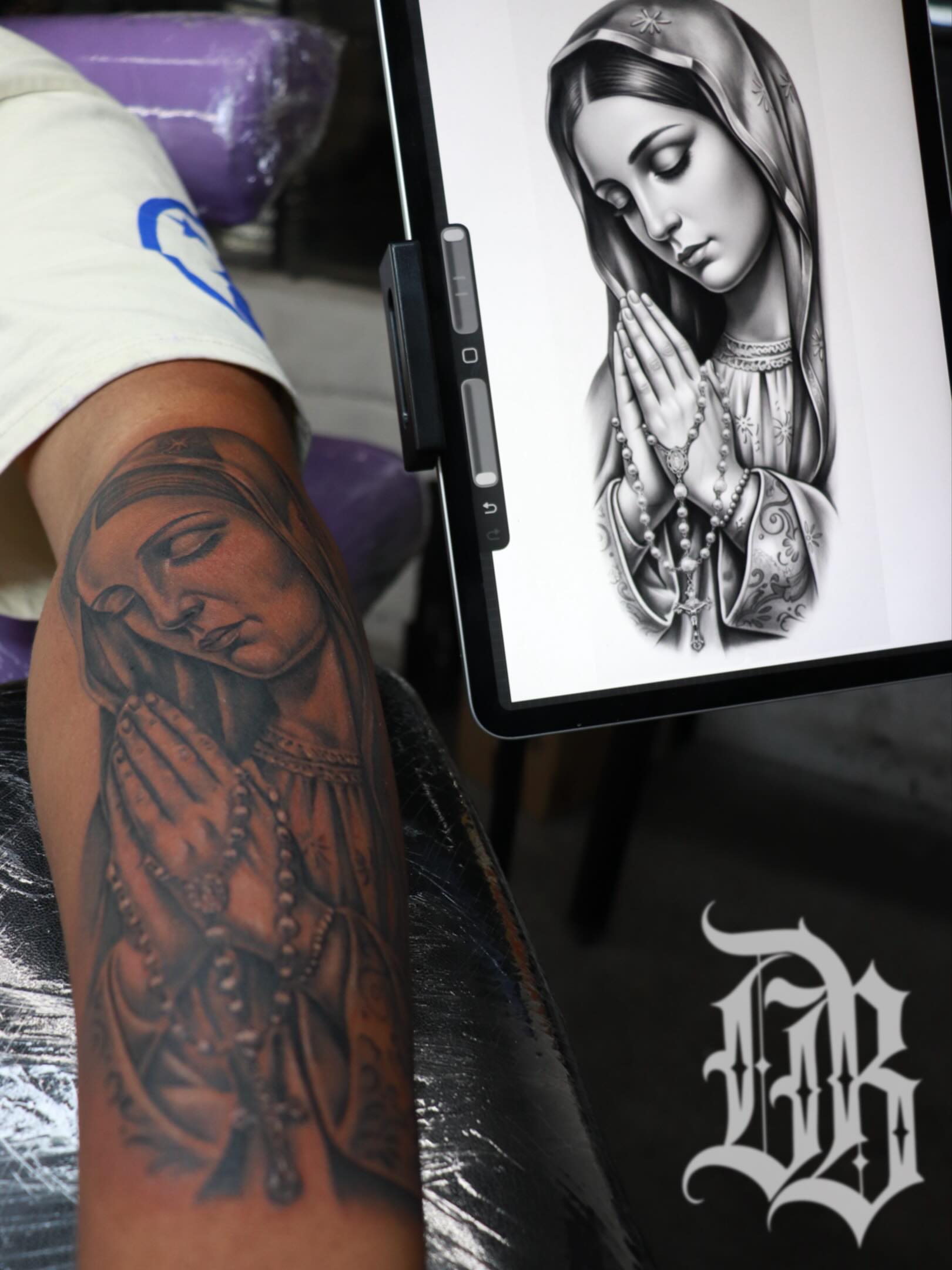 Tattoo by @dannyboy_tattz — black_and_grey