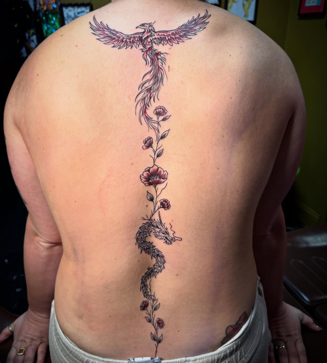 Tattoo by @svk.tattoos β neo_traditional, dotwork