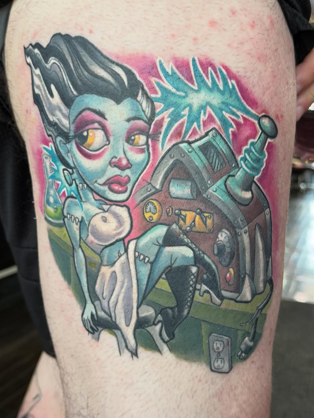 Tattoo by @artofpaulhicks — new_school