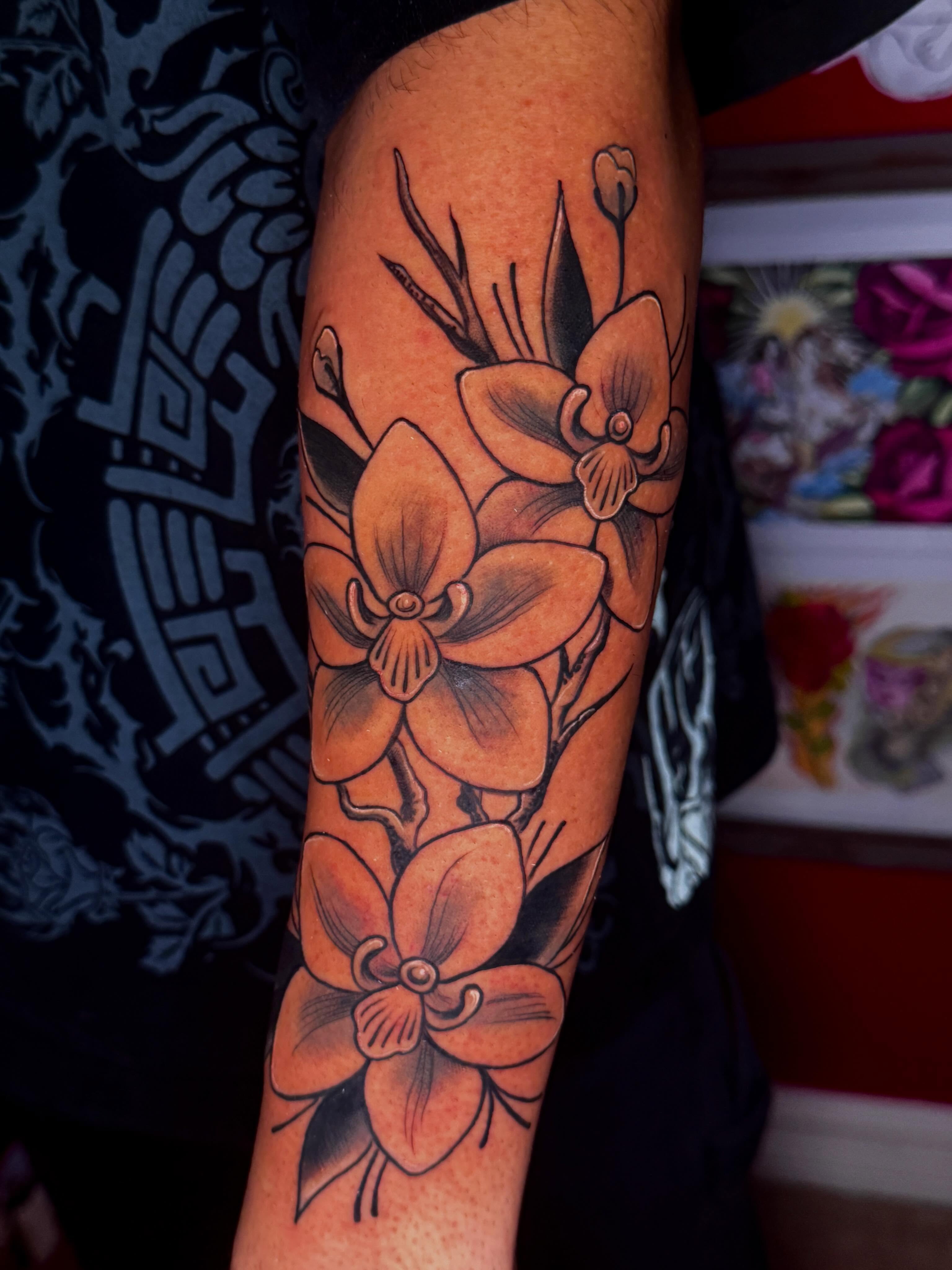 Tattoo by @noapologiestattoo — black_and_grey
