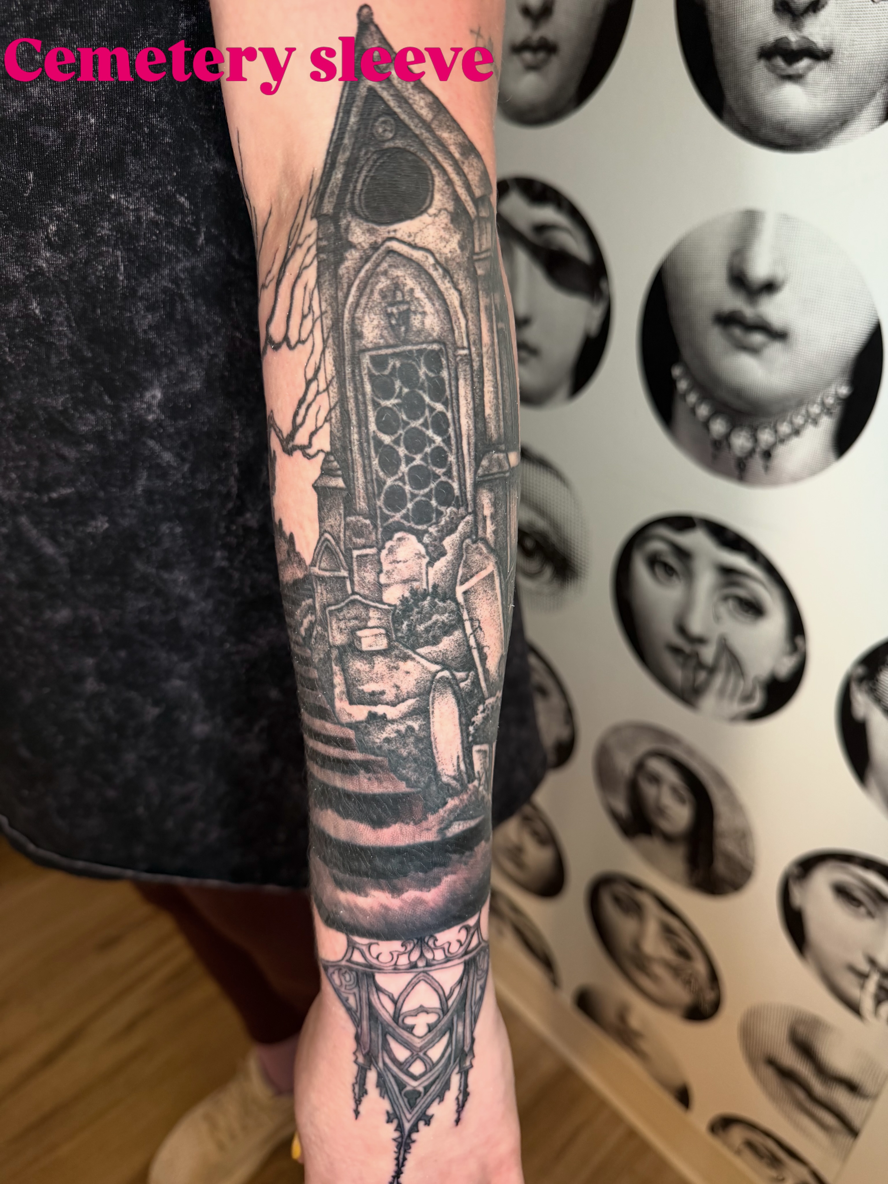 Tattoo by @thepinklady.tattoos — black_and_grey, realism