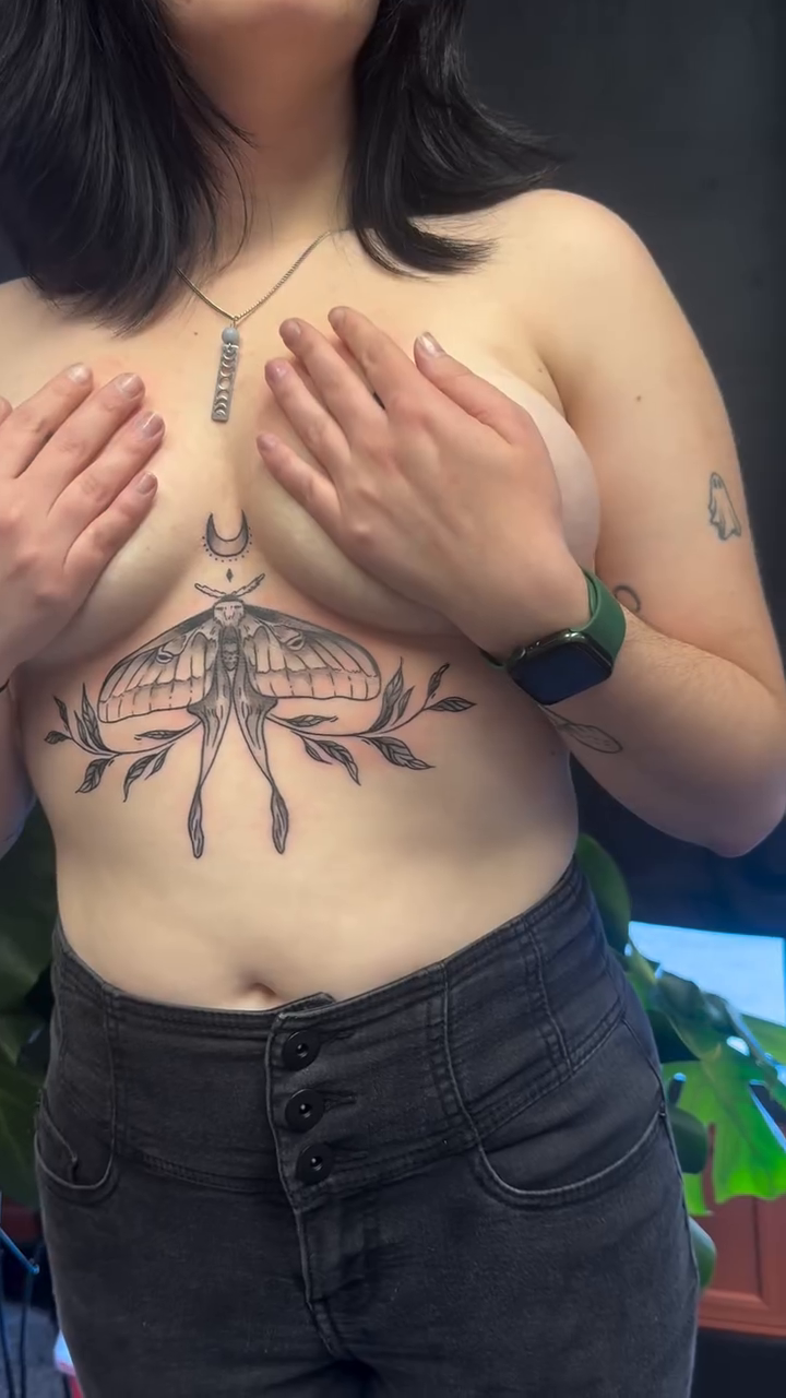 Tattoo by @beetle_babe_art_ — fine_line, black_and_grey
