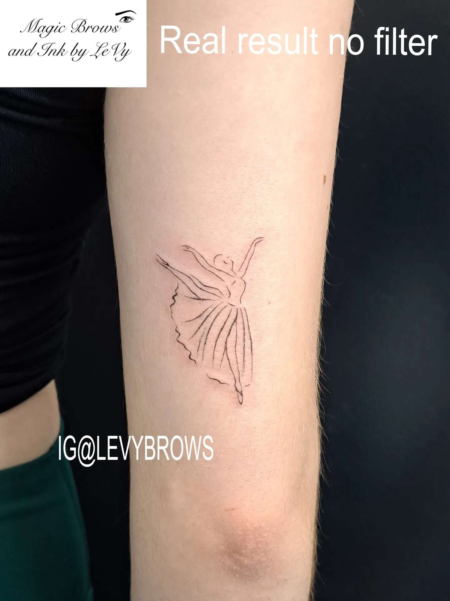 Tattoo by @levybrows — fine_line