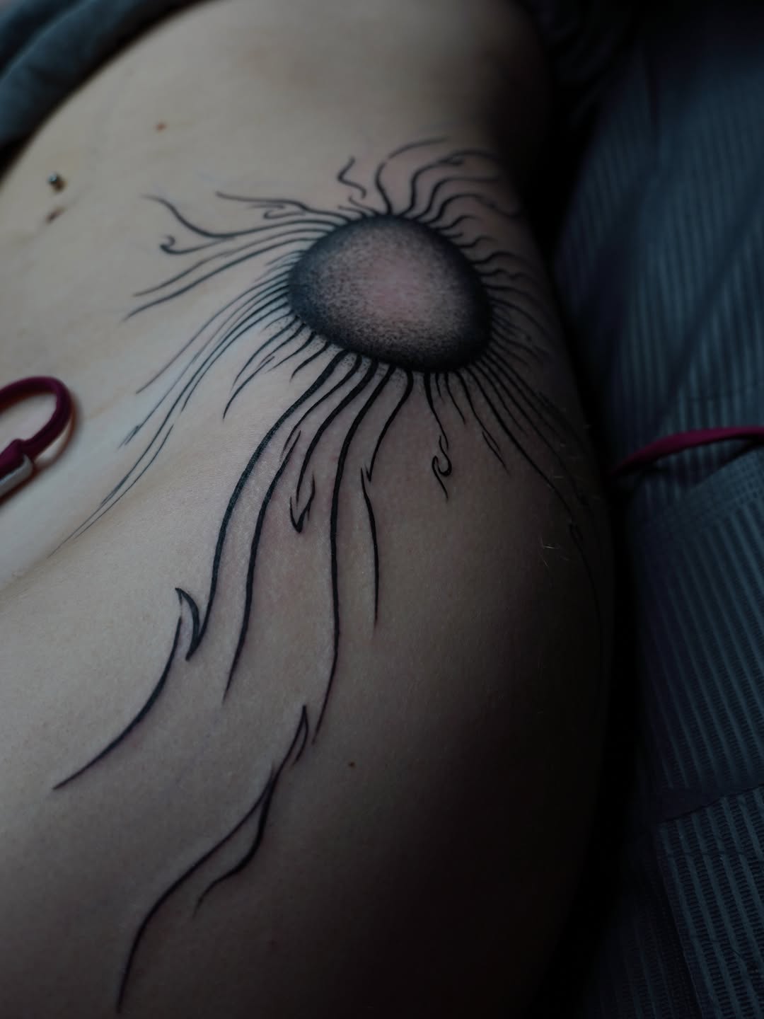 Tattoo by @no_caps_tattoo — fine_line, dotwork