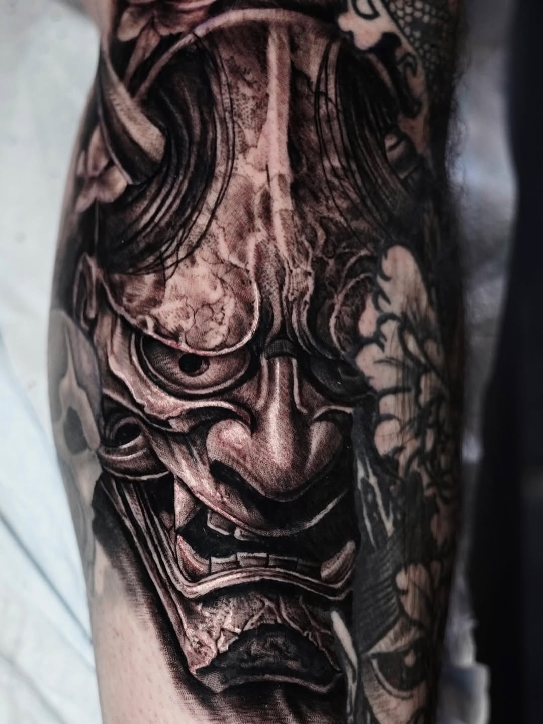 Tattoo by @rrsantander_art — realism, japanese_irezumi