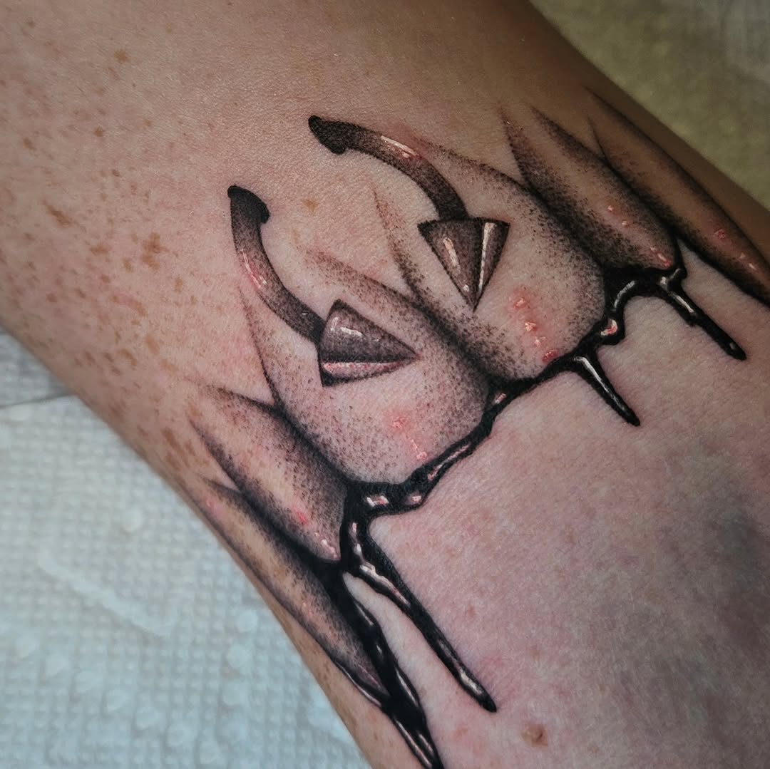 Tattoo by @courtlynblissink — realism, black_and_grey