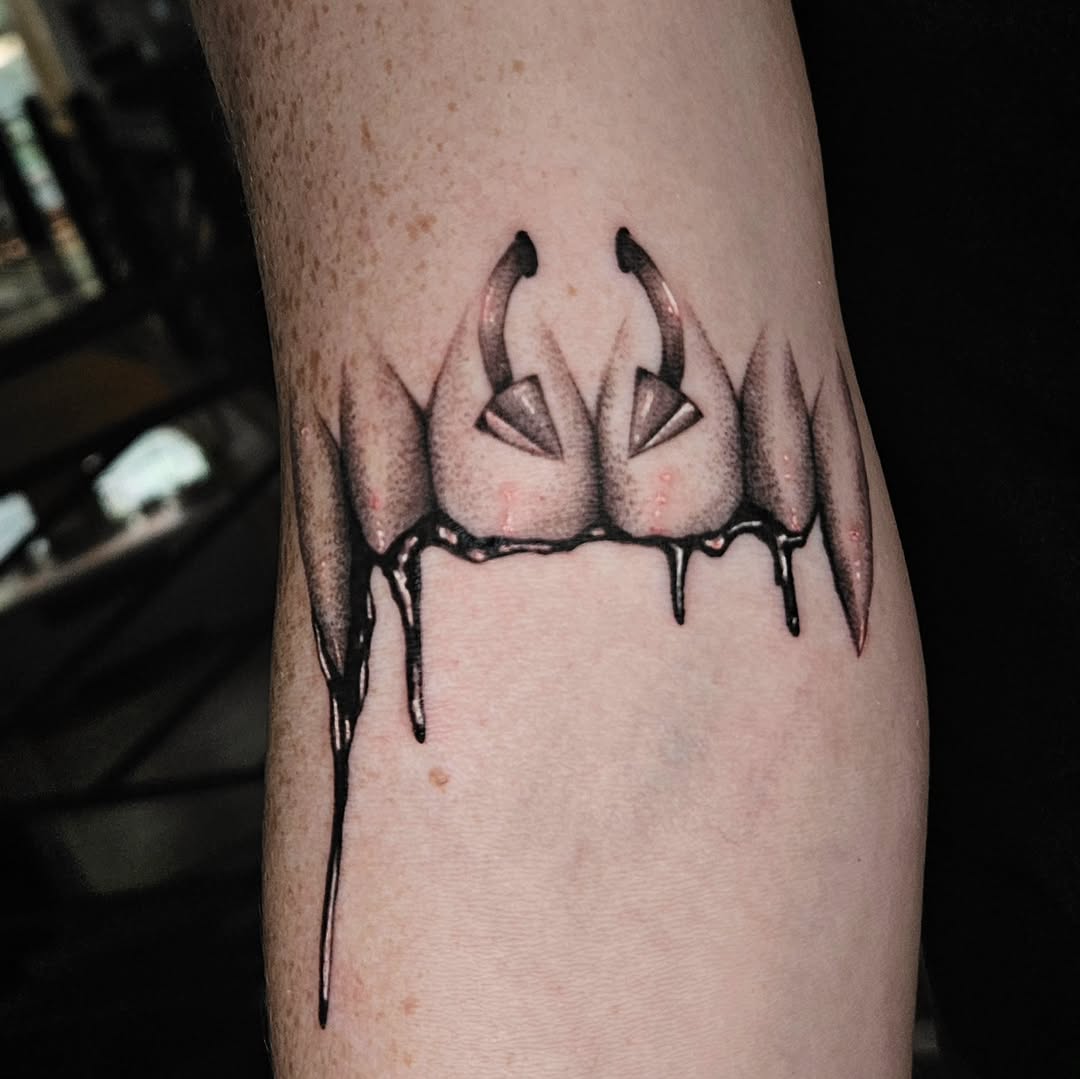 Tattoo by @courtlynblissink — black_and_grey, realism