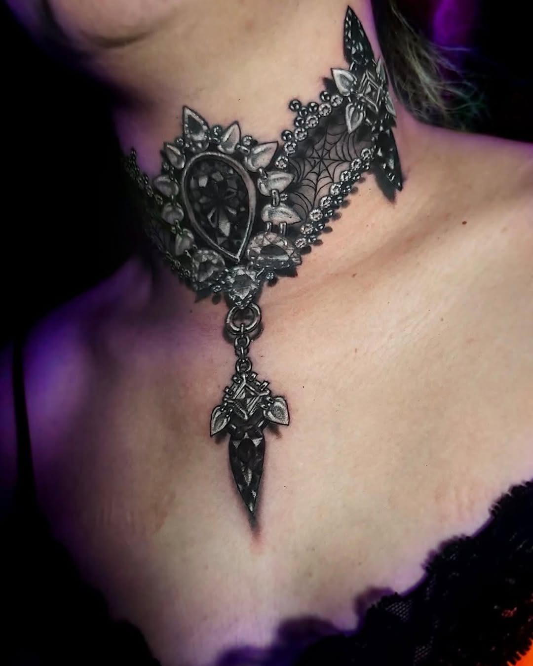 Tattoo by @amberstrangetattoos โ black_and_grey, realism