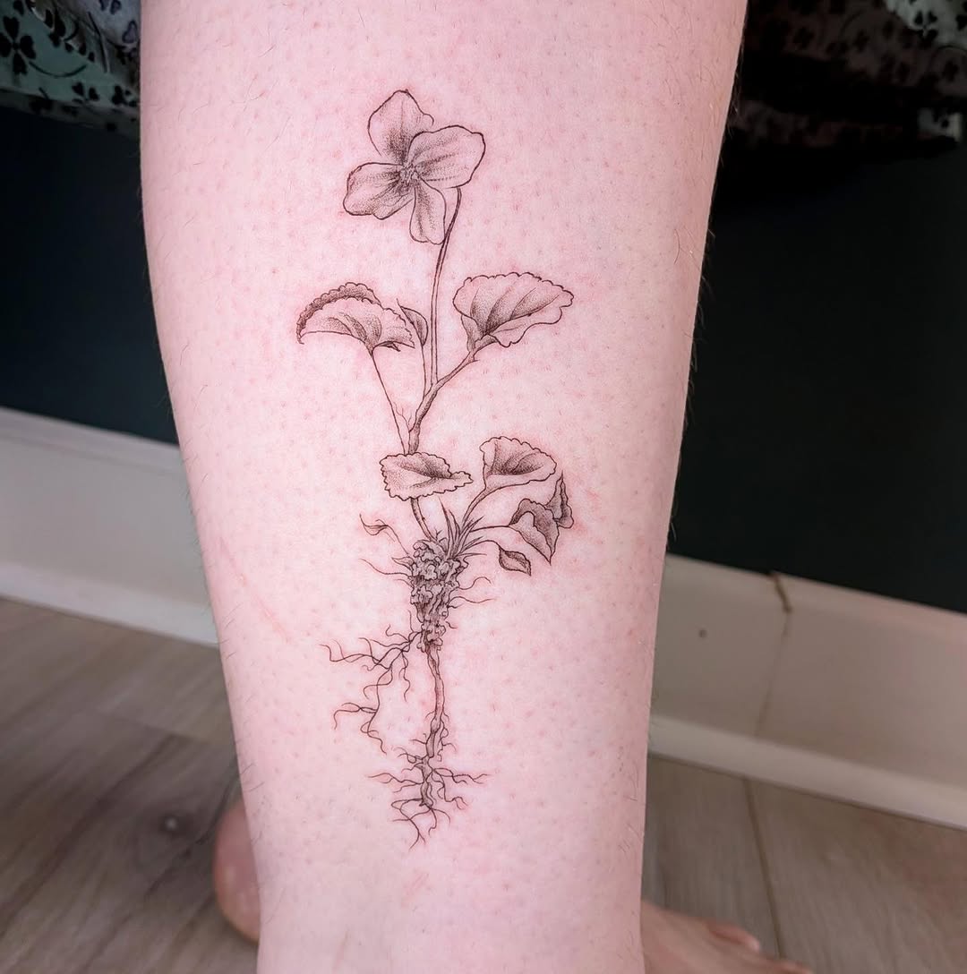 Tattoo by @tattoosbylucyl โ fine_line, black_and_grey