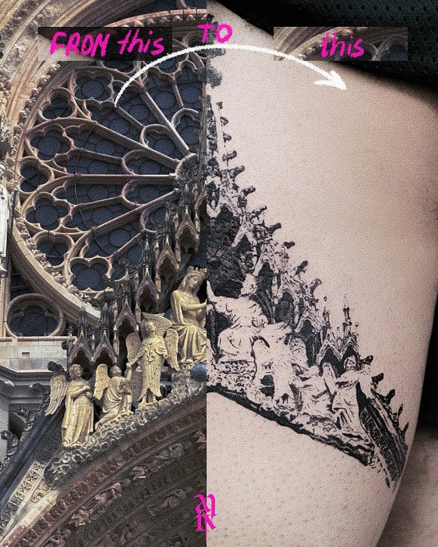 Tattoo by @antivist_tattoo — black_and_grey
