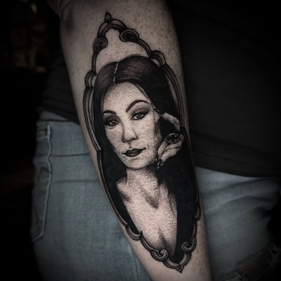 Tattoo by @venoctemtattoo — realism, black_and_grey