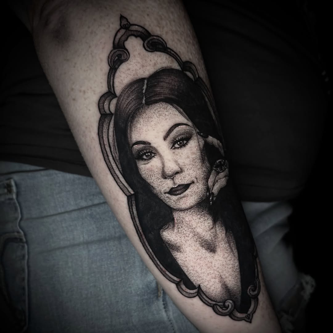 Tattoo by @venoctemtattoo — realism, black_and_grey