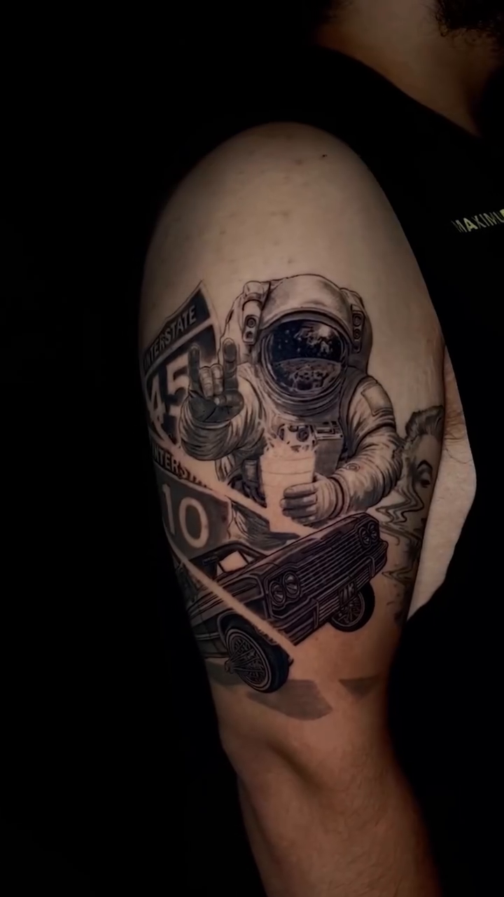 Tattoo by @tattoosbymarcy — realism, black_and_grey